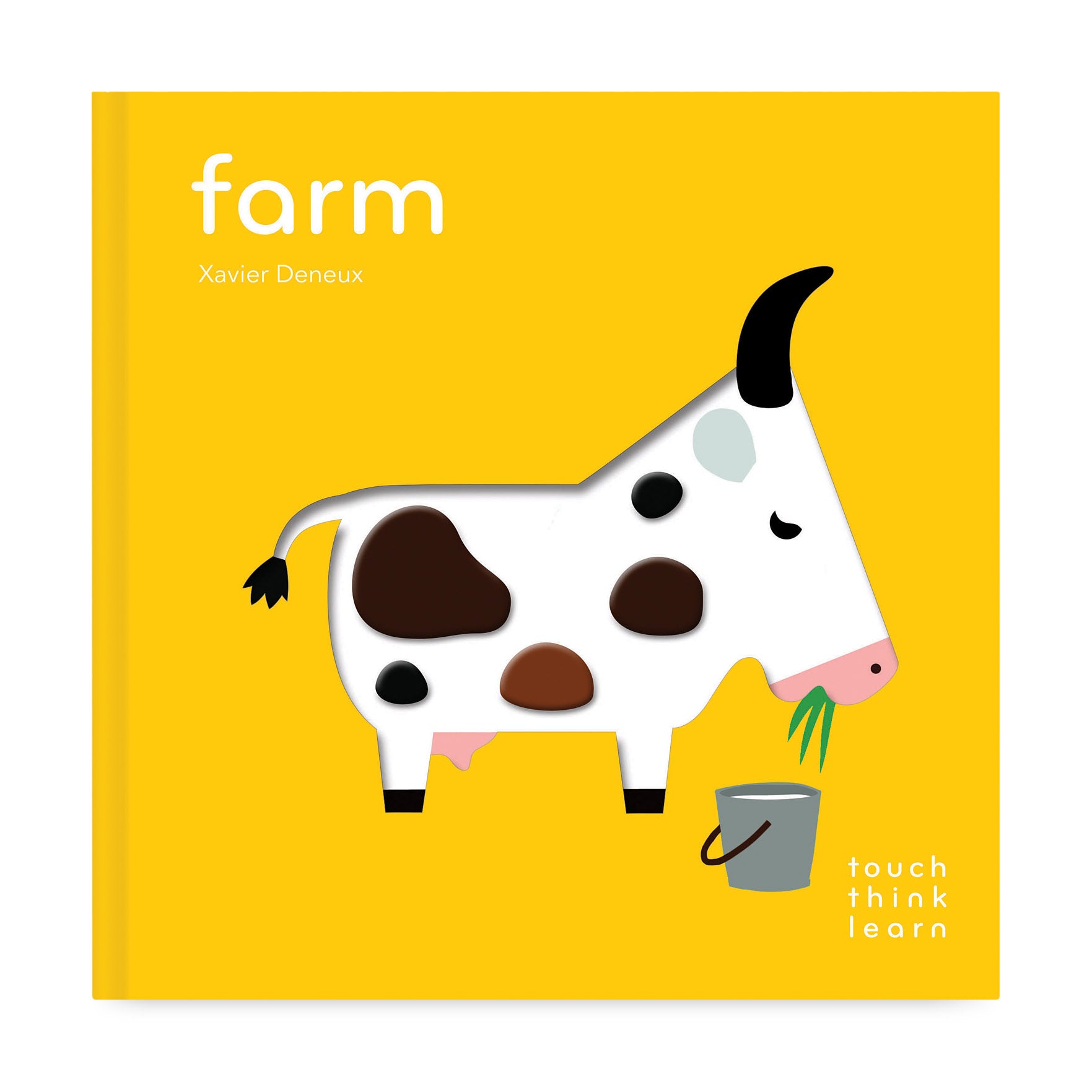 TouchThinkLearn Farm Interactive Sensory Board Book for Toddlers