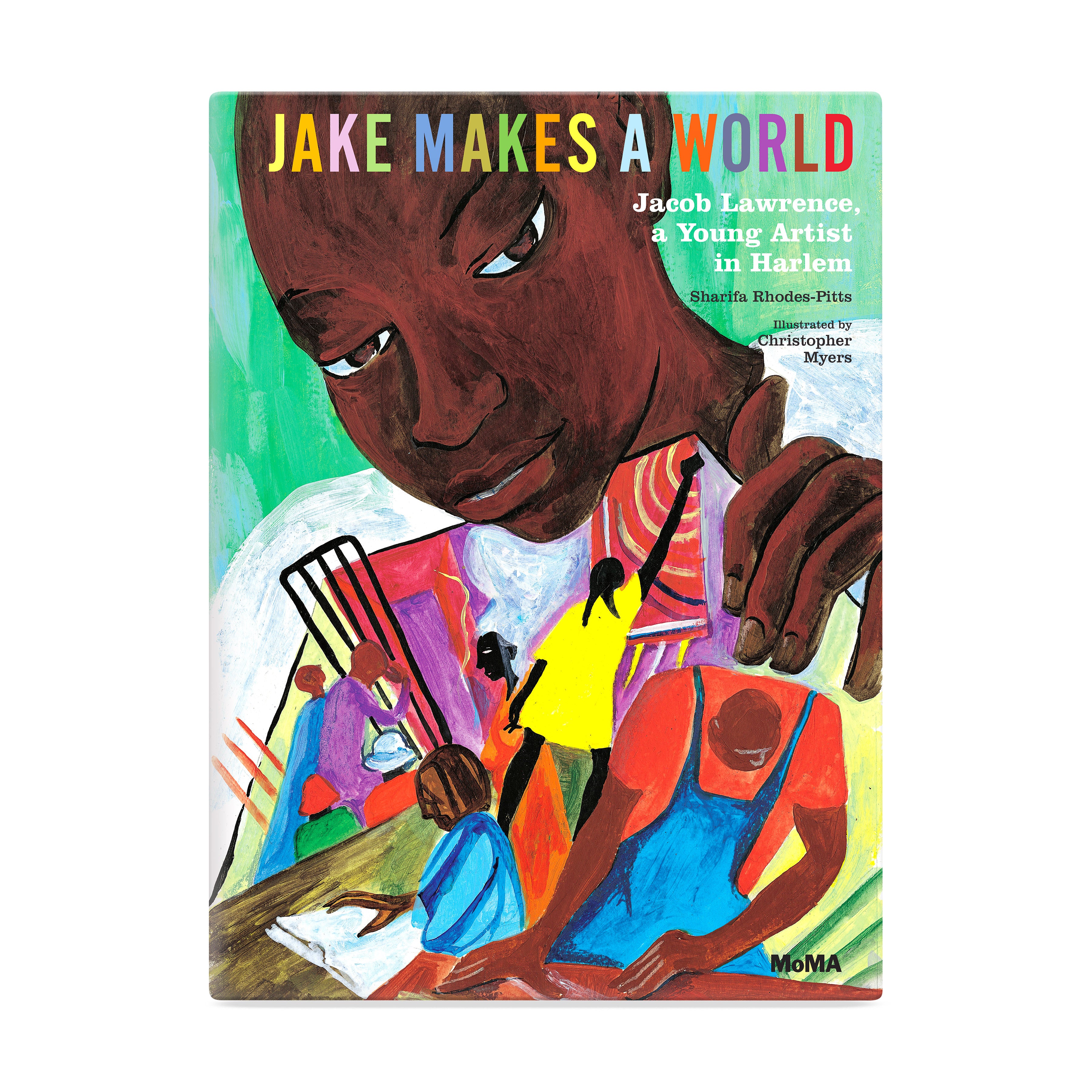 Jake Makes a World: Jacob Lawrence Hardcover Art Book