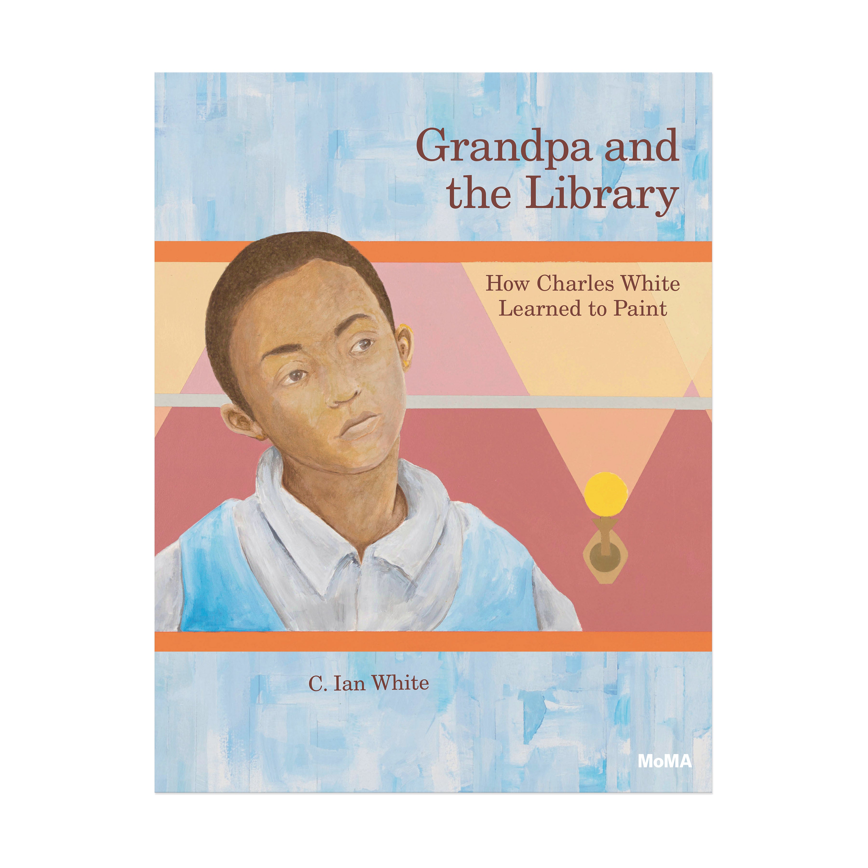 Charles White Hardcover Book: Grandpa and the Library