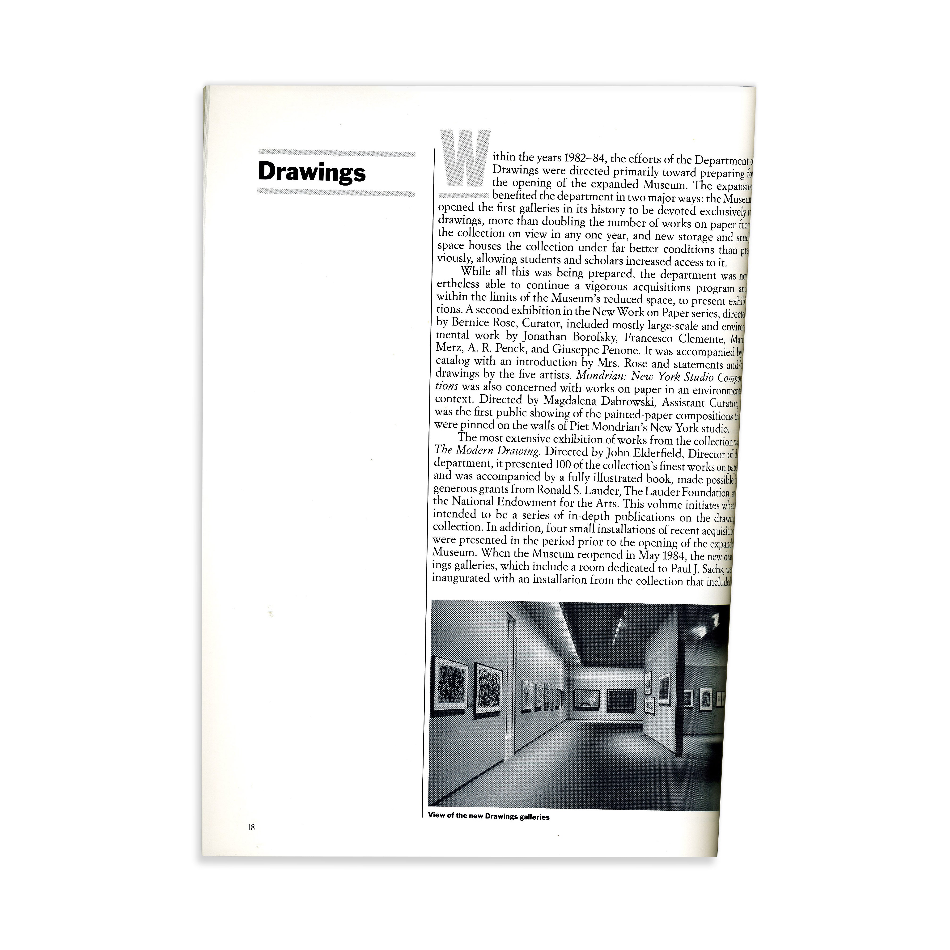 MoMA Biennial Report 1982-1984 - Rare Vintage Paperback