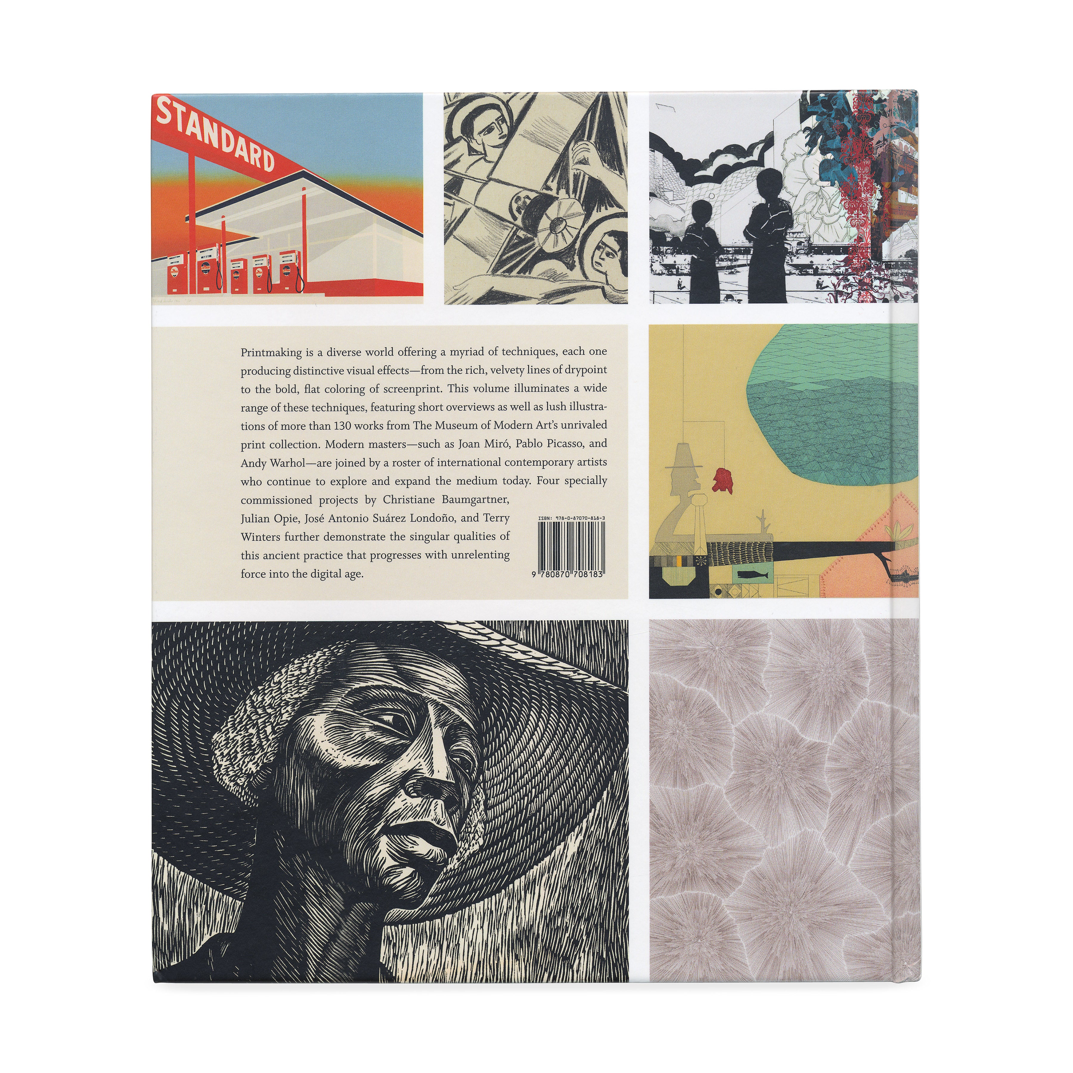 Modern Art Prints Book: Selections from MoMA - Hardcover