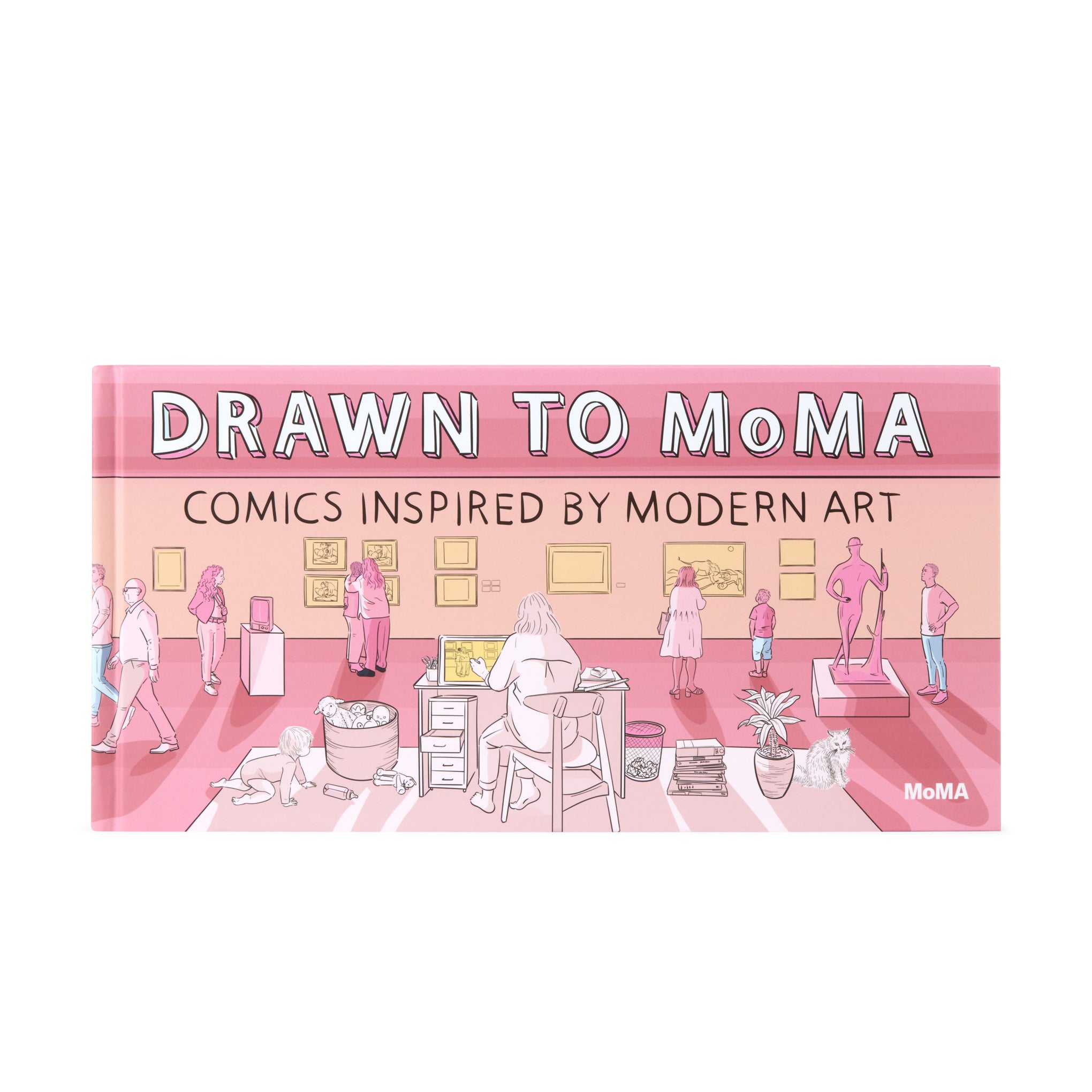 Drawn to MoMA: Modern Art Comics Hardcover with Chris Ware Poster