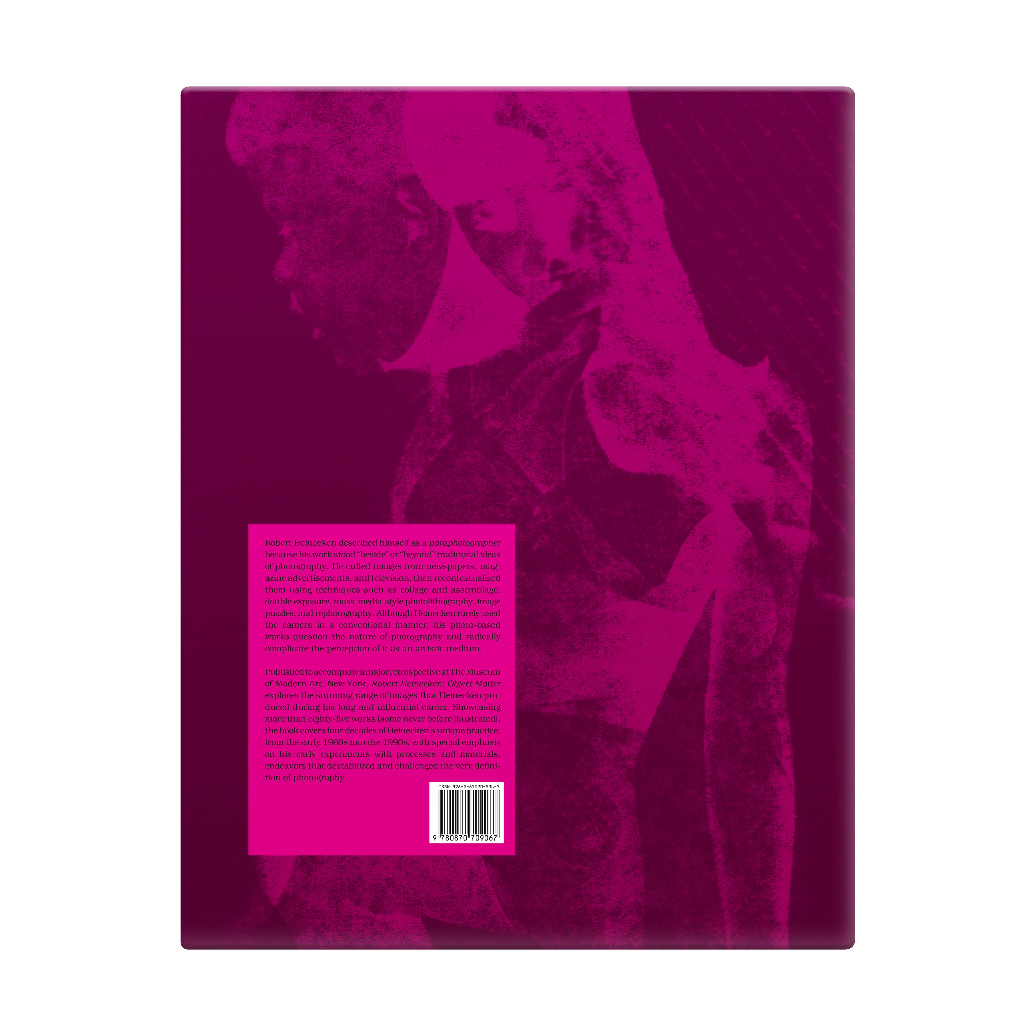 Robert Heinecken: Object Matter Hardcover Art Book