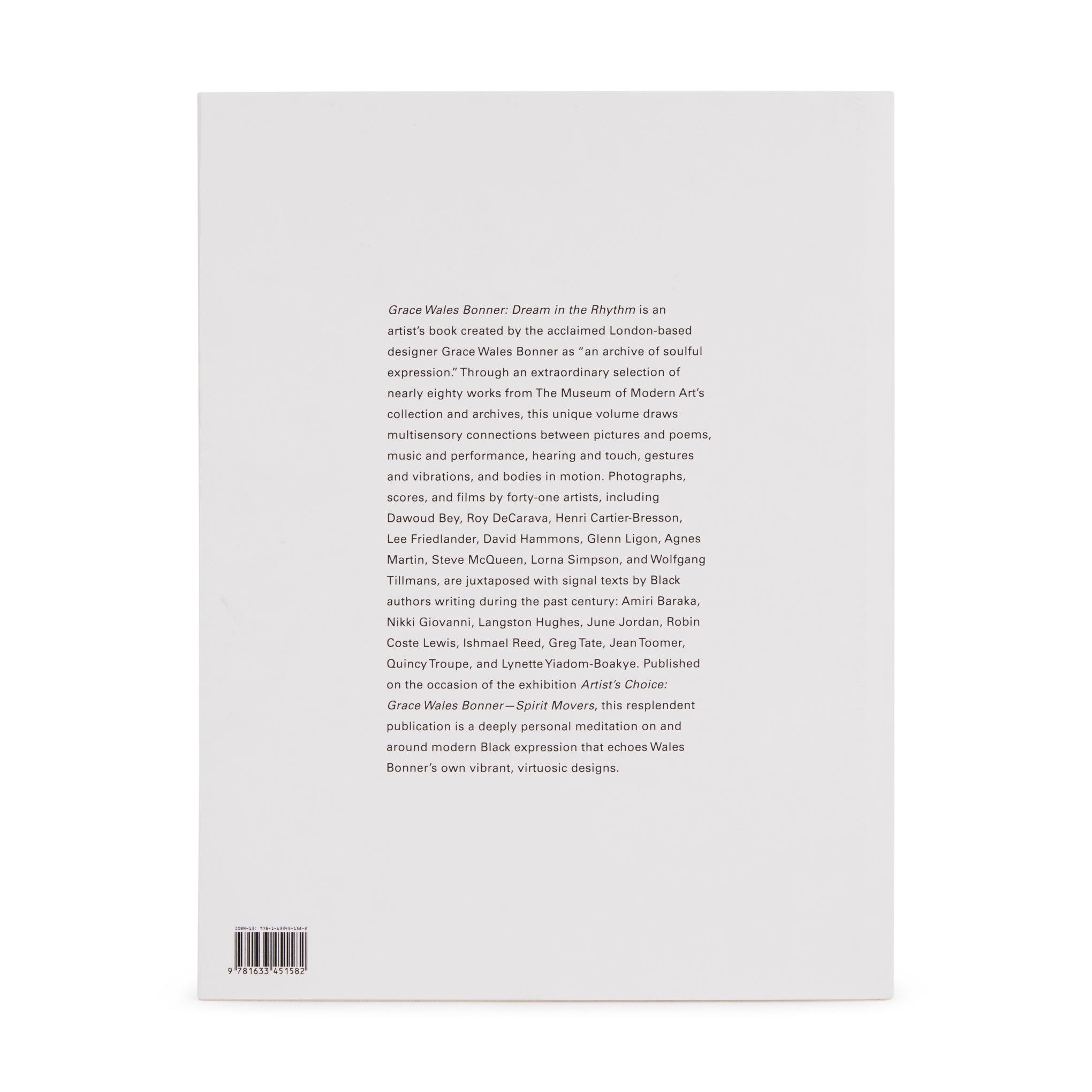 Grace Wales Bonner: Dream in the Rhythm Hardcover Art Book