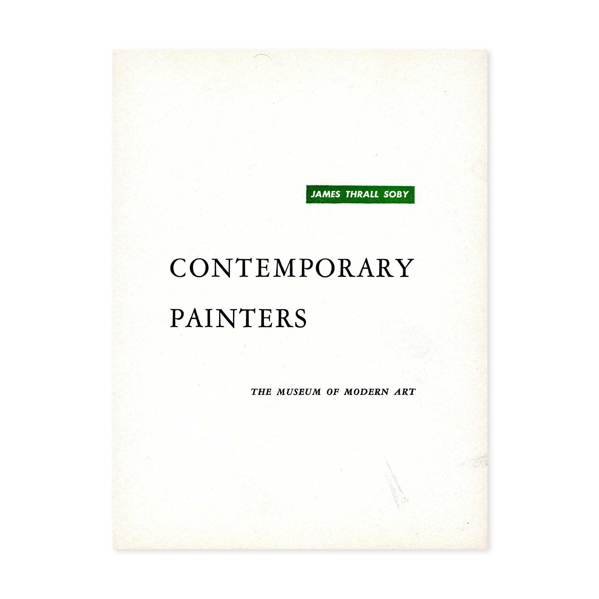 Vintage 1948 Contemporary Painters Book by MoMA | Rare Art Publication