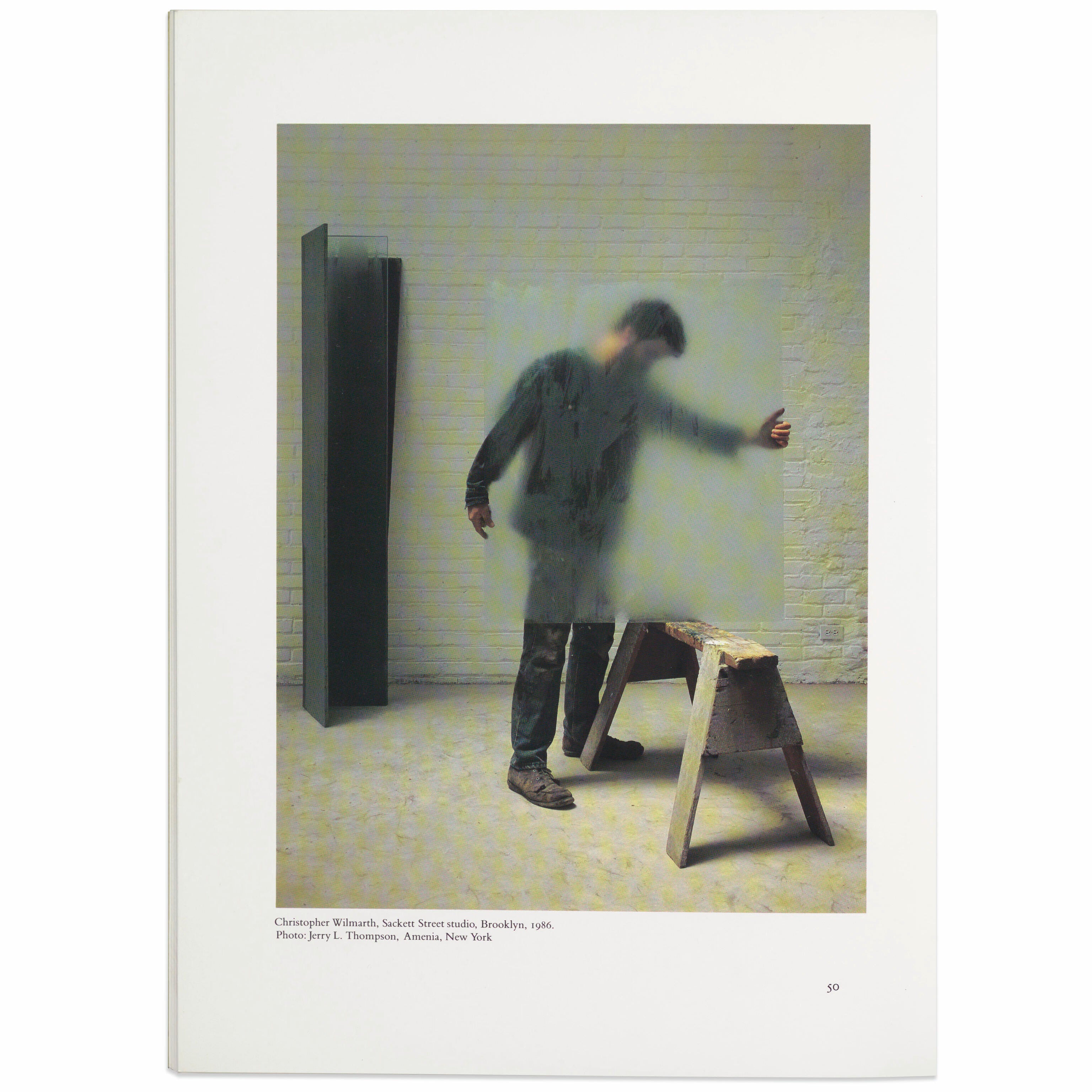 Christopher Wilmarth MoMA Art Book - Rare 1989 Edition