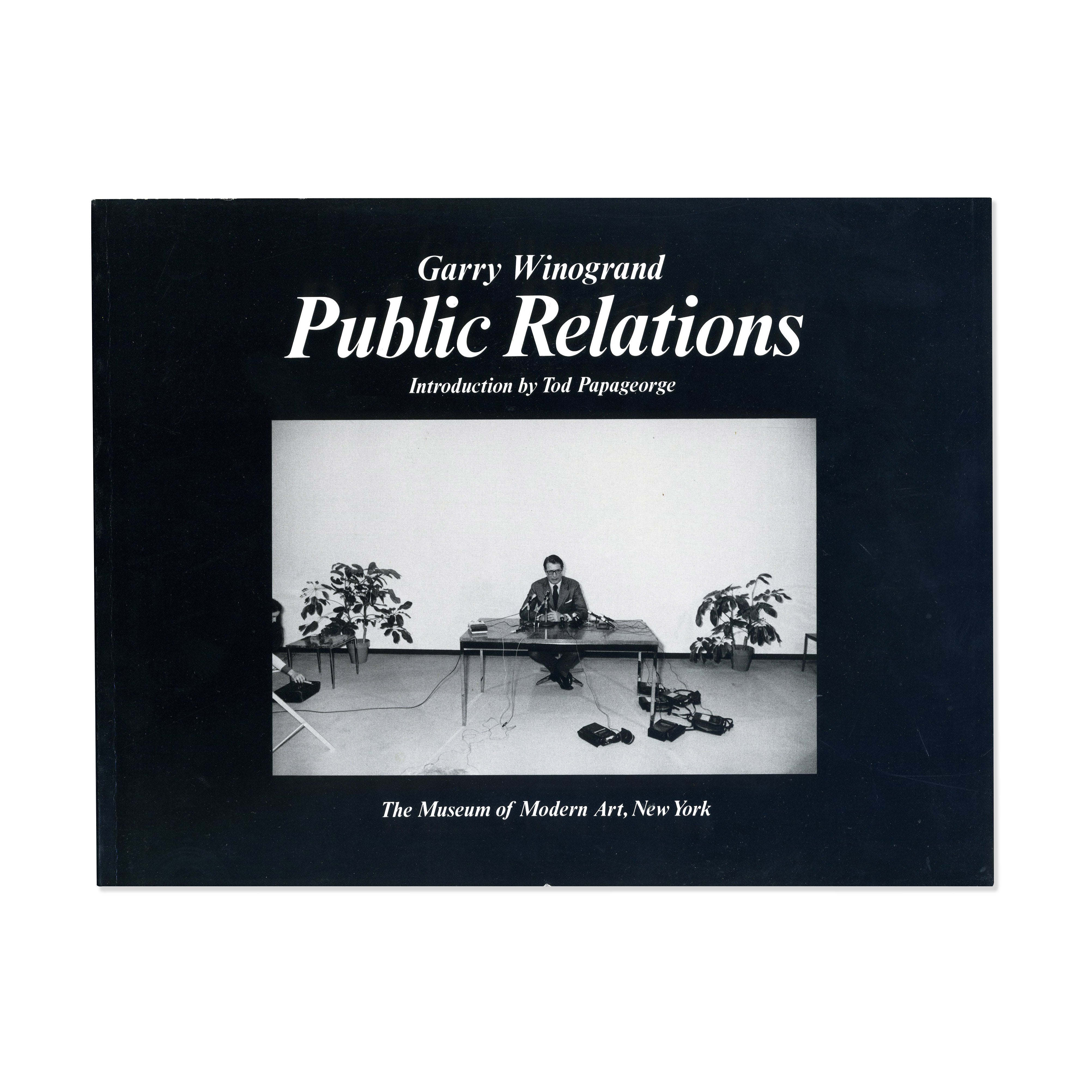 Winogrand Public Relations Book by MoMA - Rare Vintage Paperback