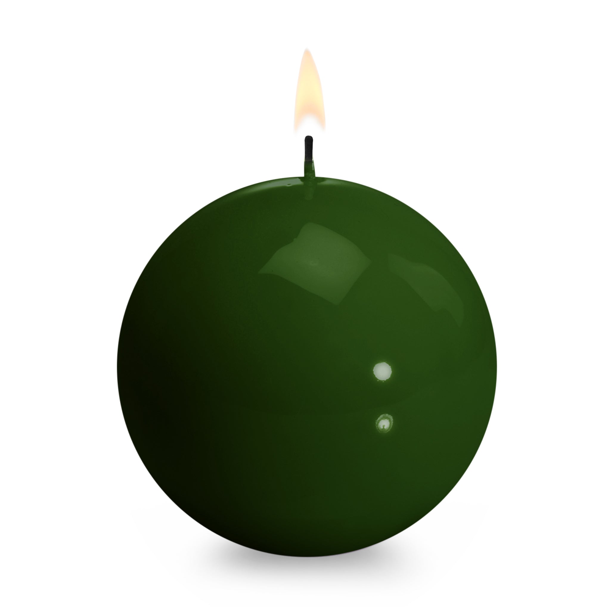 Handcrafted Italian Ball Candle by Cereria Graziani - Olive Scent