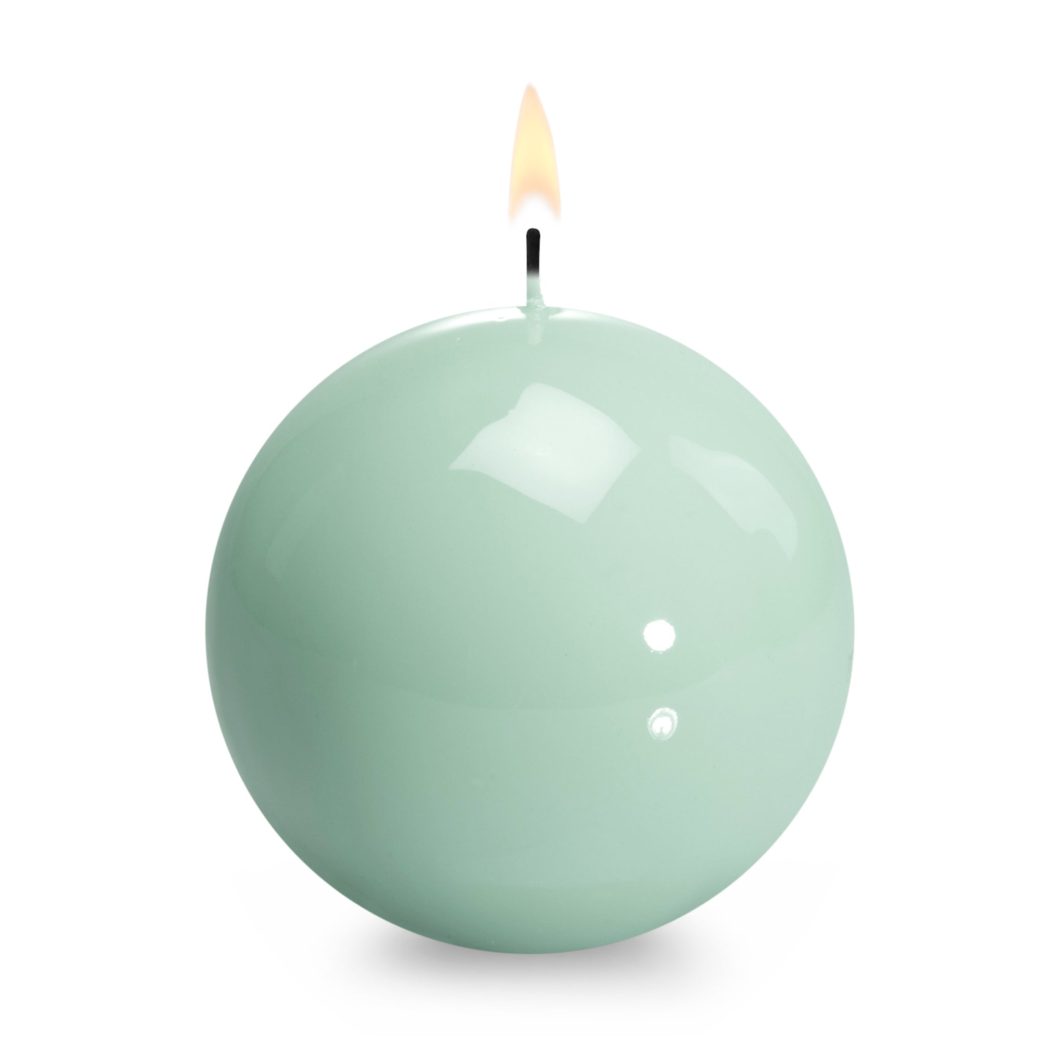 Italian Handmade Ball Candle by Cereria Graziani - Mint Scent