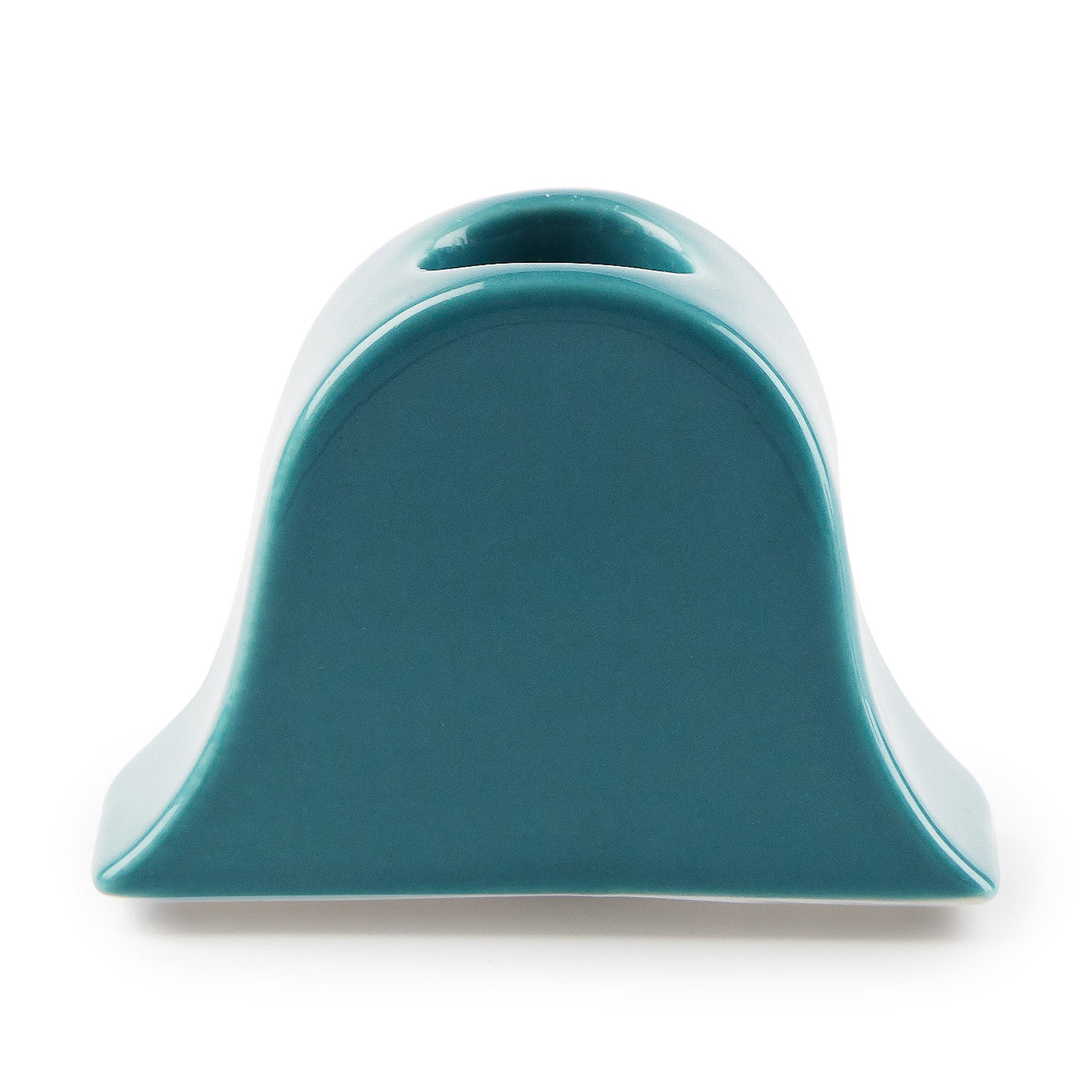 Ceramic Blue Landscape Candle Holder – Handcrafted for Modern Tables