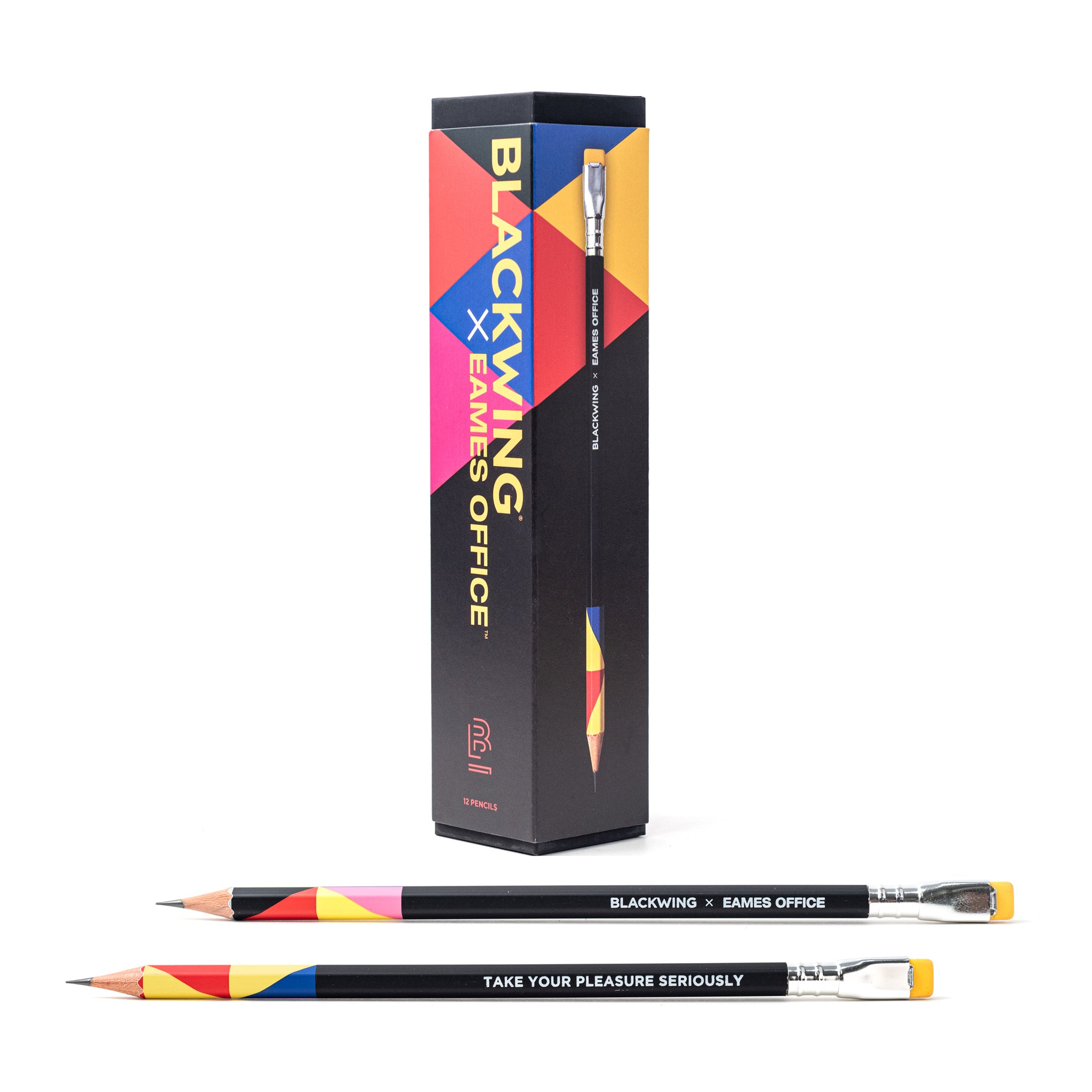 Blackwing x Eames Premium Pencil Set - 12 Pack with Gift Box