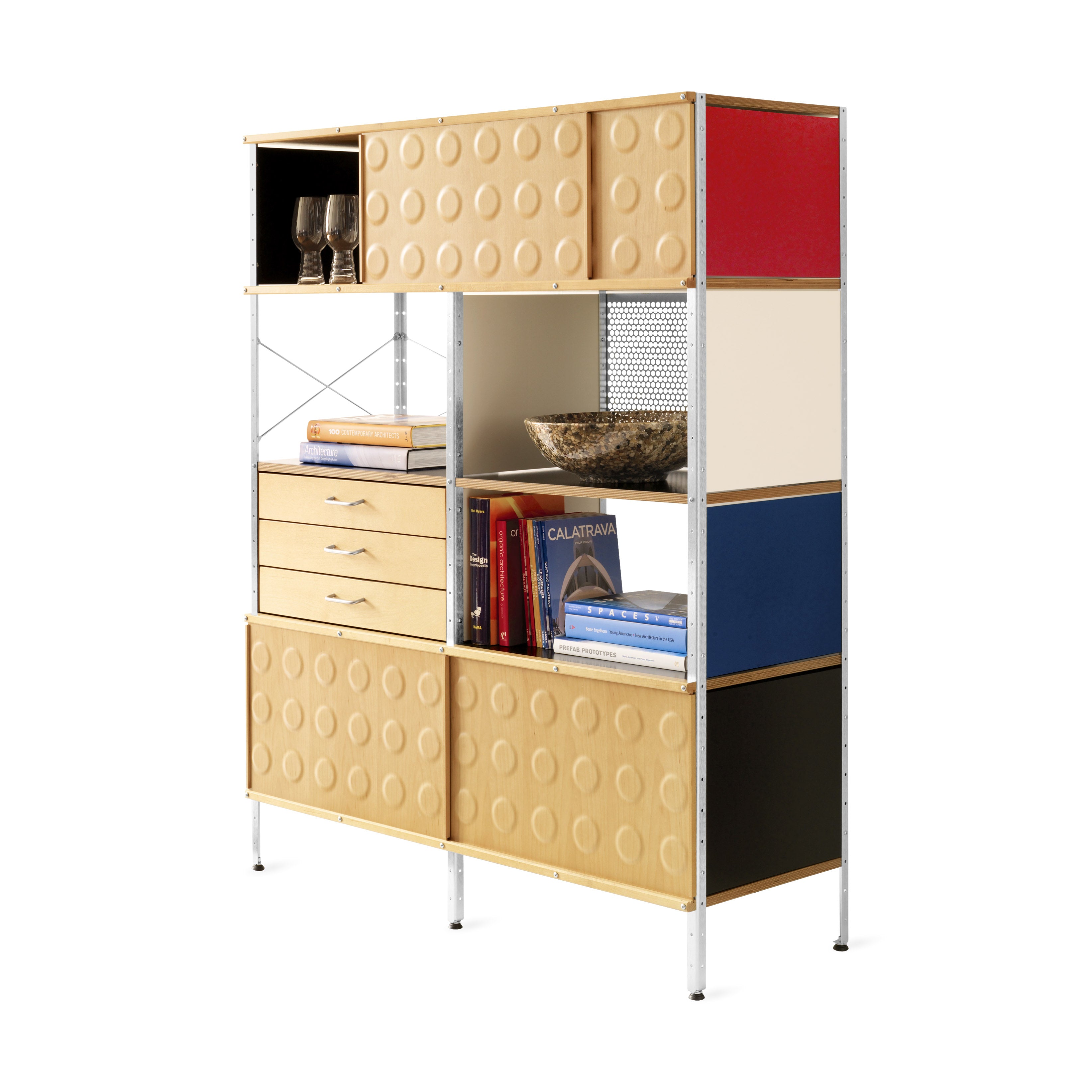 Eames Herman Miller Storage Unit - Modern Plywood Cabinet