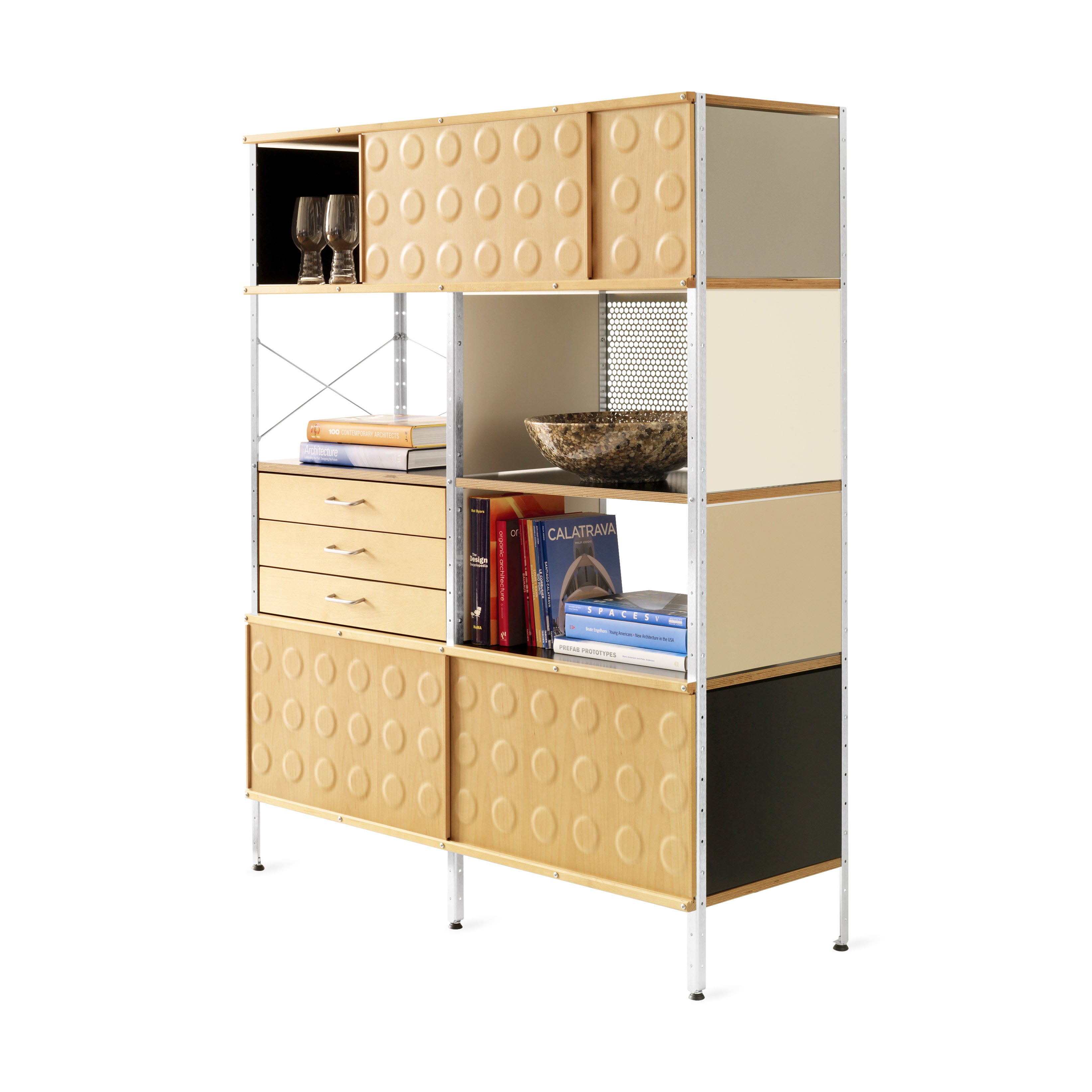 Eames Herman Miller Storage Unit - Modern Plywood Cabinet