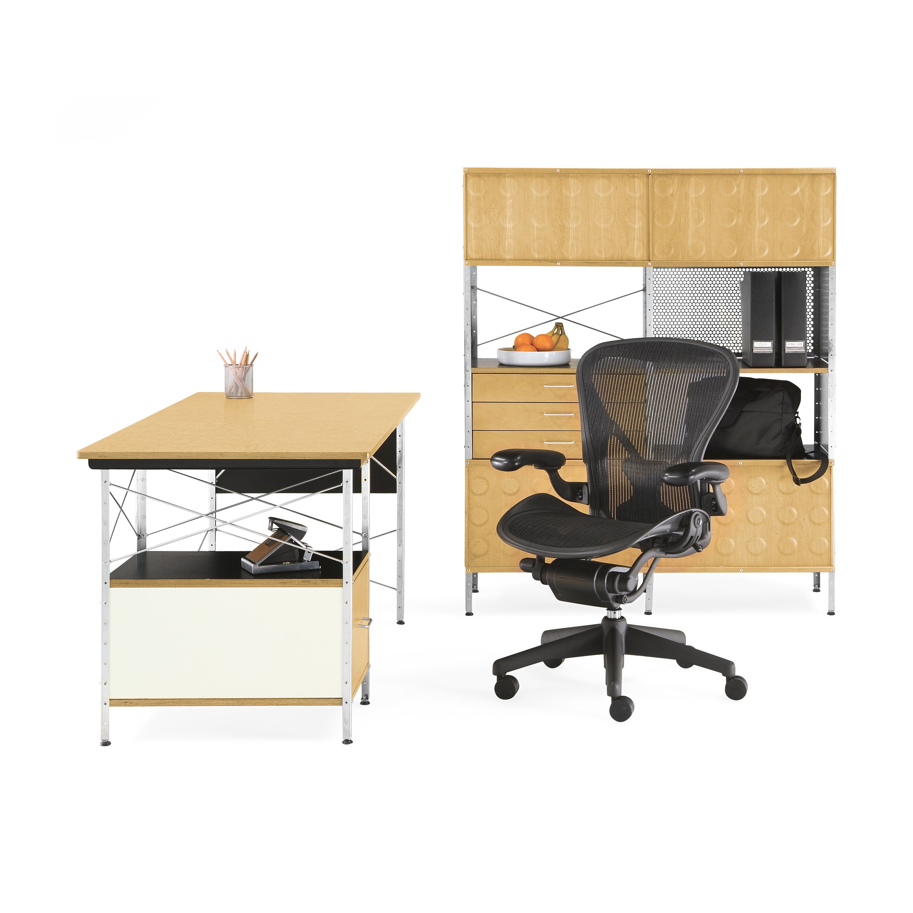 Eames Herman Miller Storage Unit - Modern Plywood Cabinet