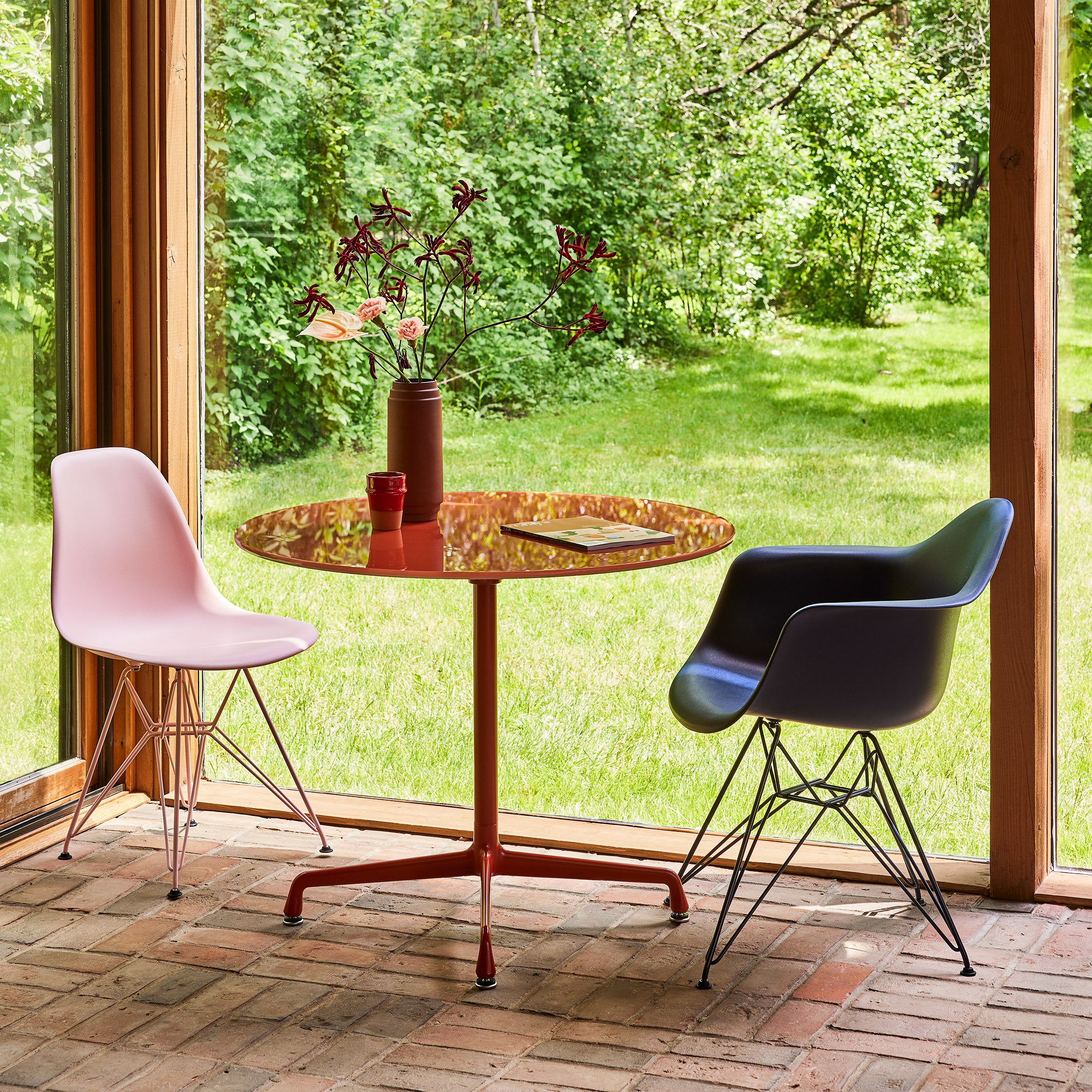 Herman Miller Eames Recycled Plastic Chair - Powder Pink