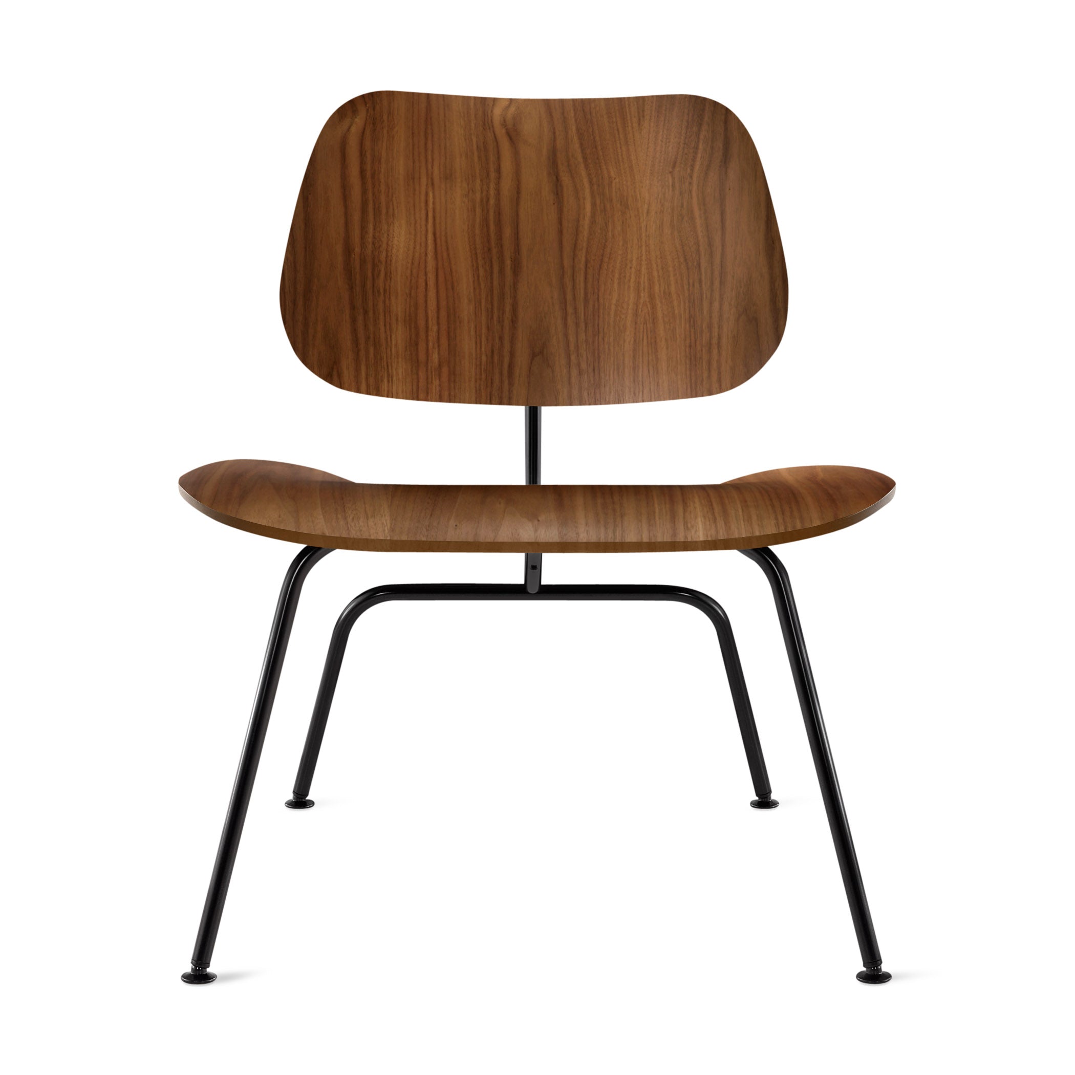 Eames LCM Lounge Chair - Walnut Plywood Mid-Century Modern Design