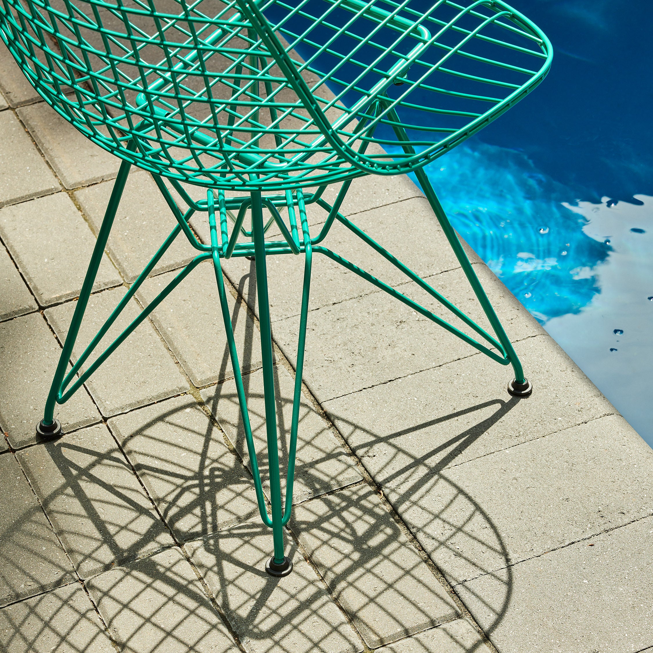 Herman Miller Eames Wire Chair - Mint Green Office Chair