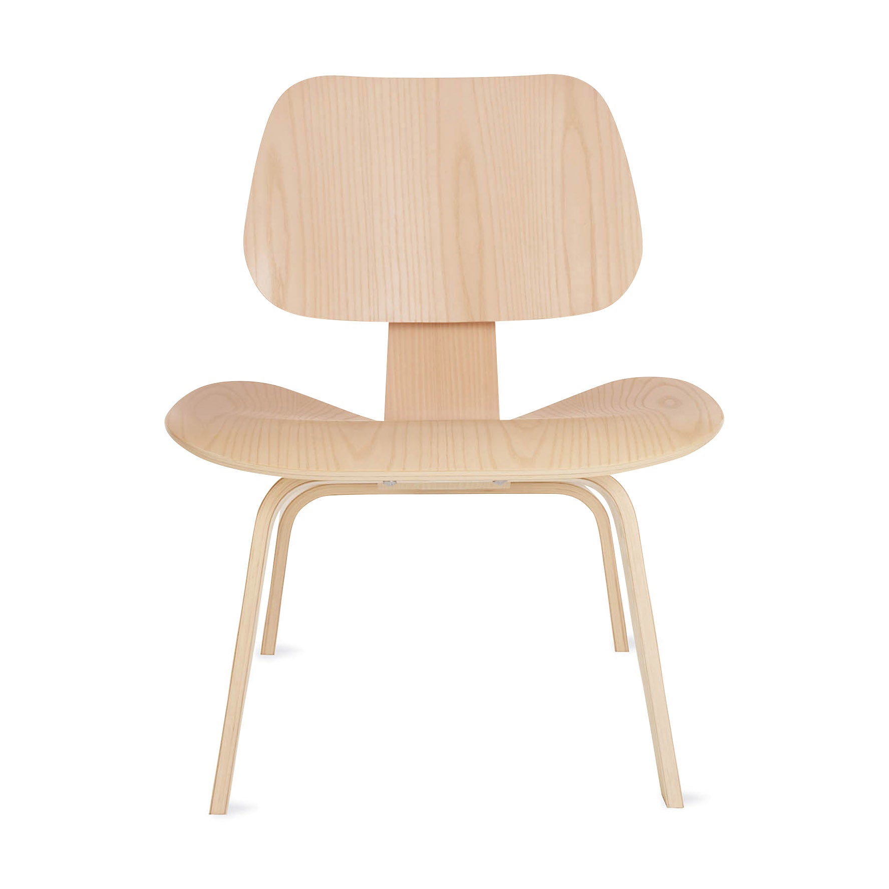 Eames LCW Lounge Chair - Herman Miller White Ash Plywood Design