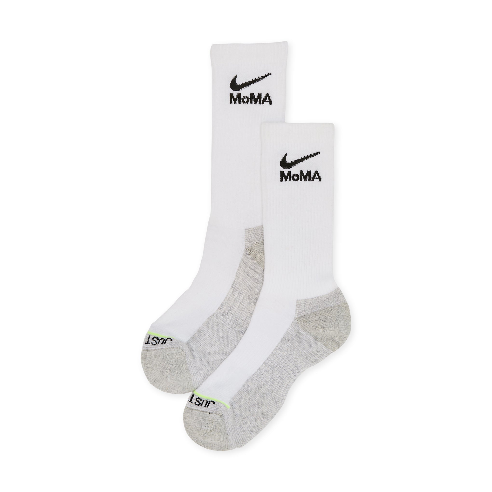 MoMA Nike Cushioned Everyday Socks - White