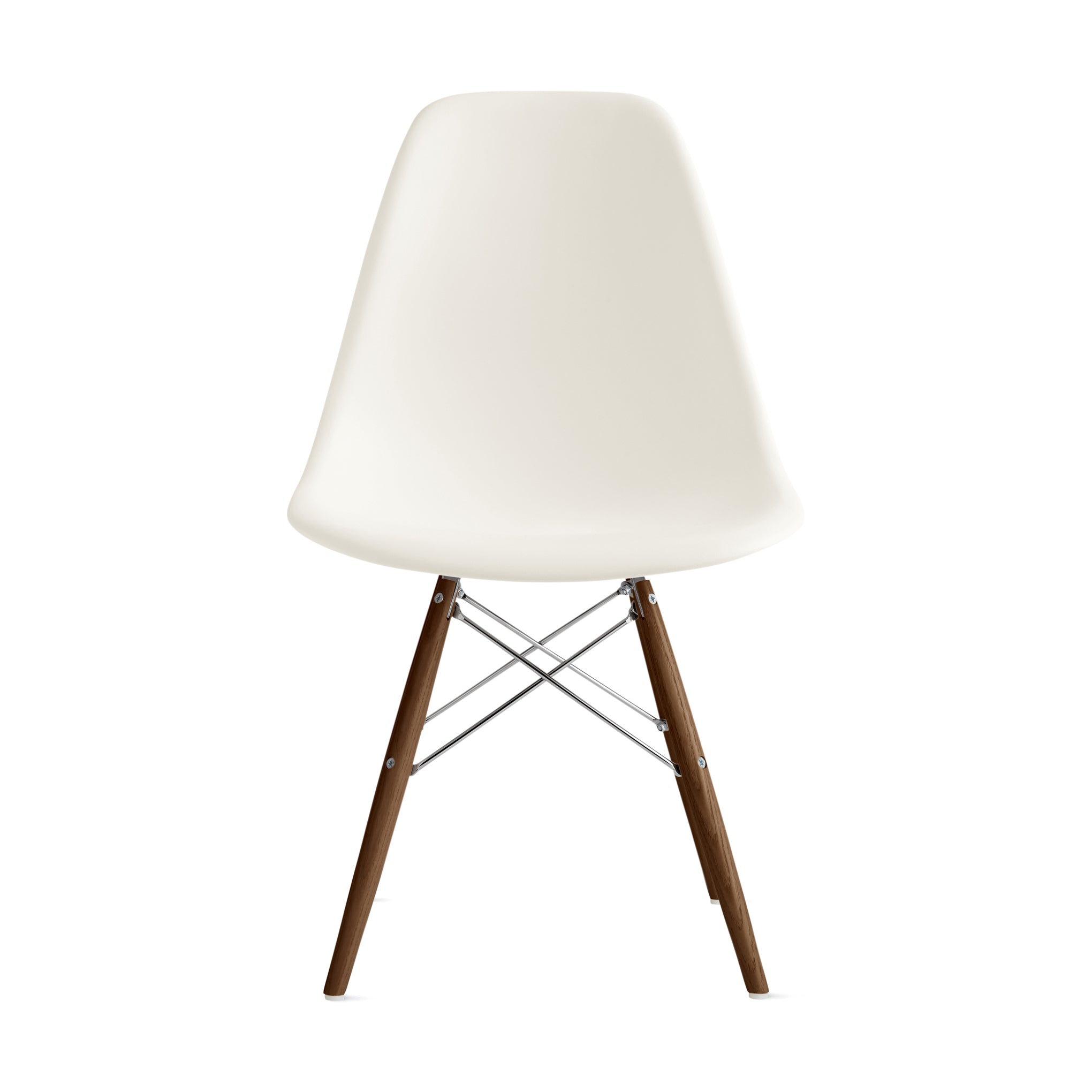Eames Recycled Plastic Side Chair - White Shell Design