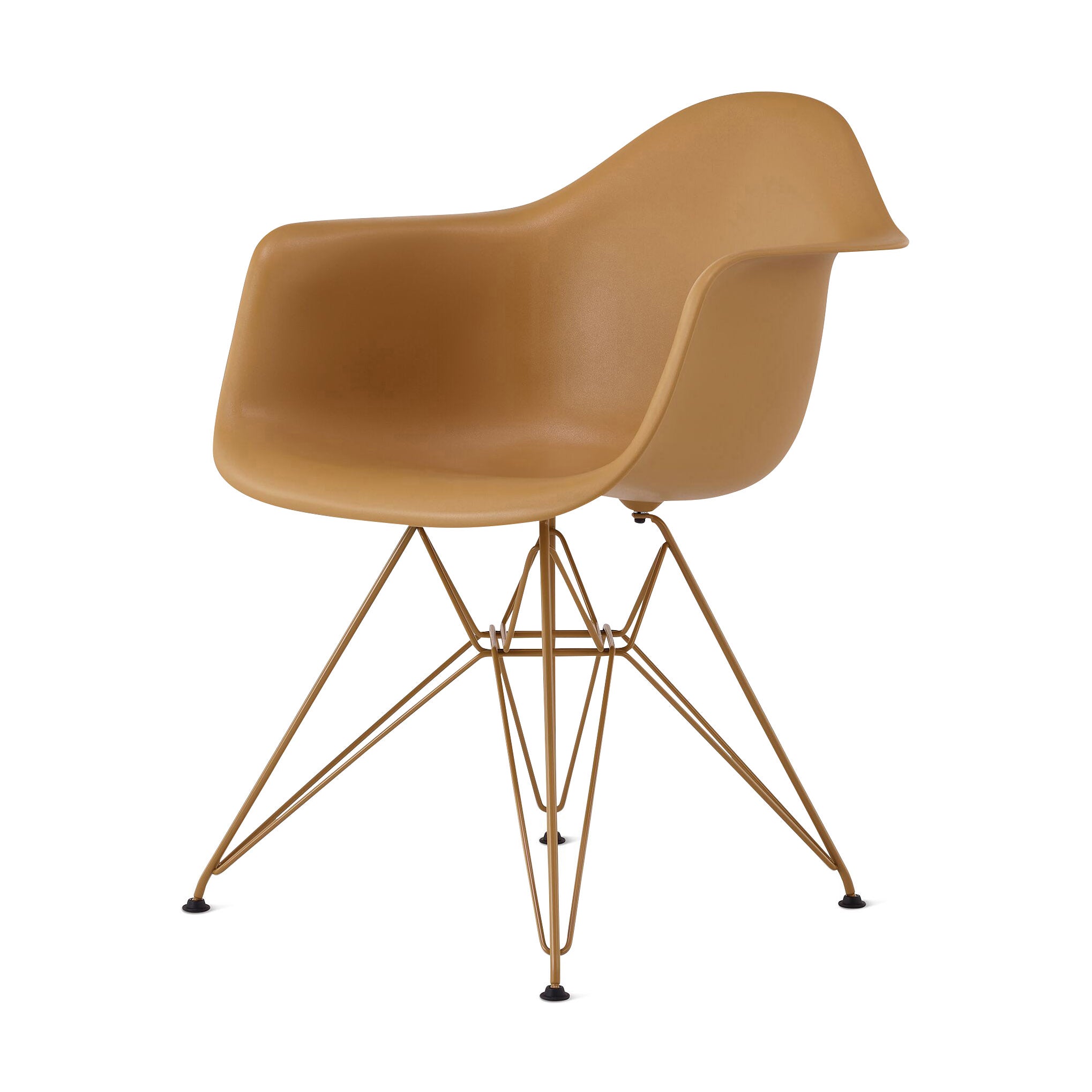 Herman Miller Eames Recycled Plastic Armchair in Toffee