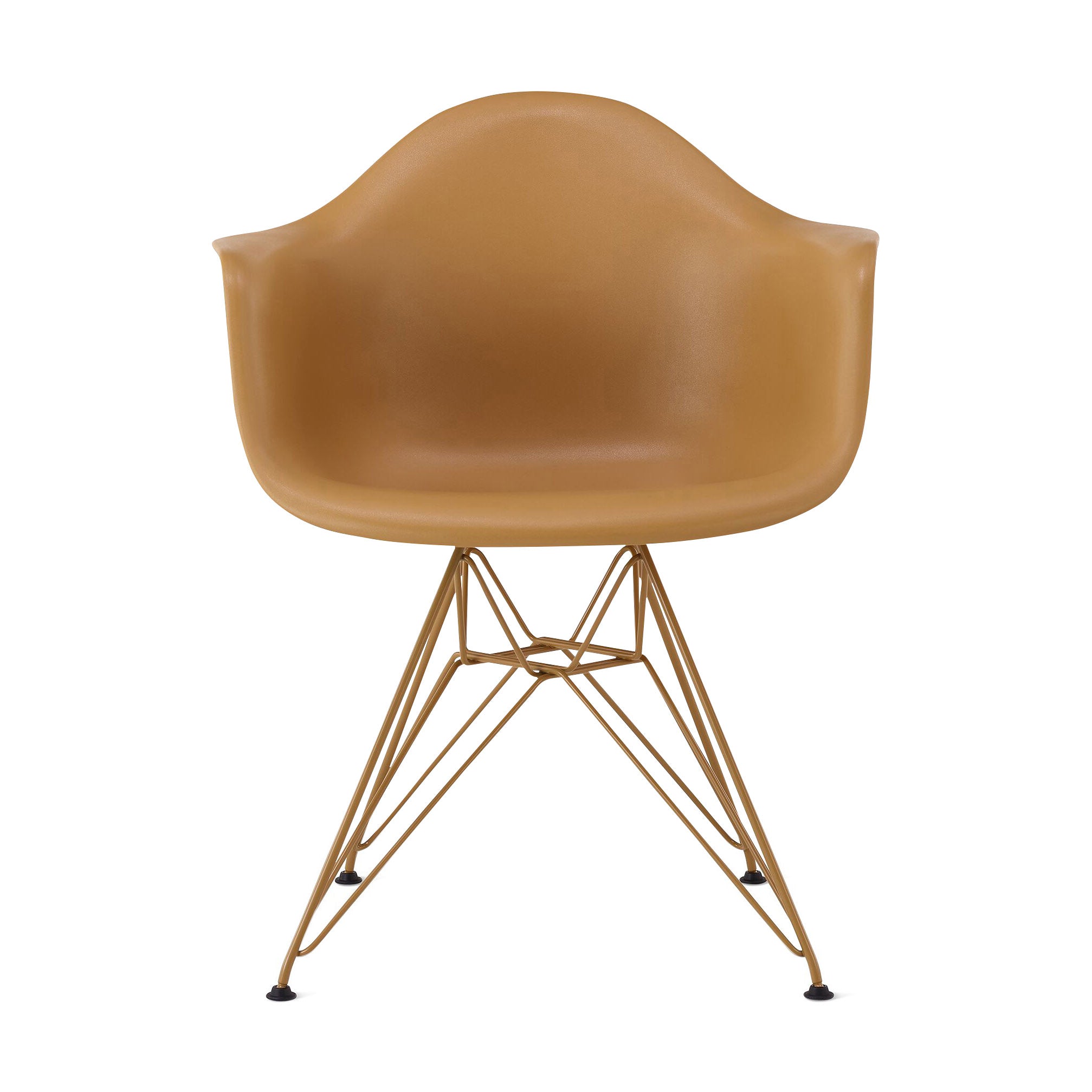 Herman Miller Eames Recycled Plastic Armchair in Toffee