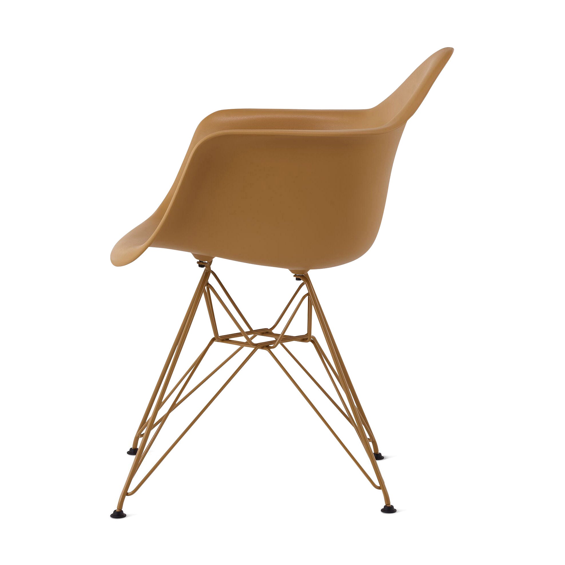 Herman Miller Eames Recycled Plastic Armchair in Toffee