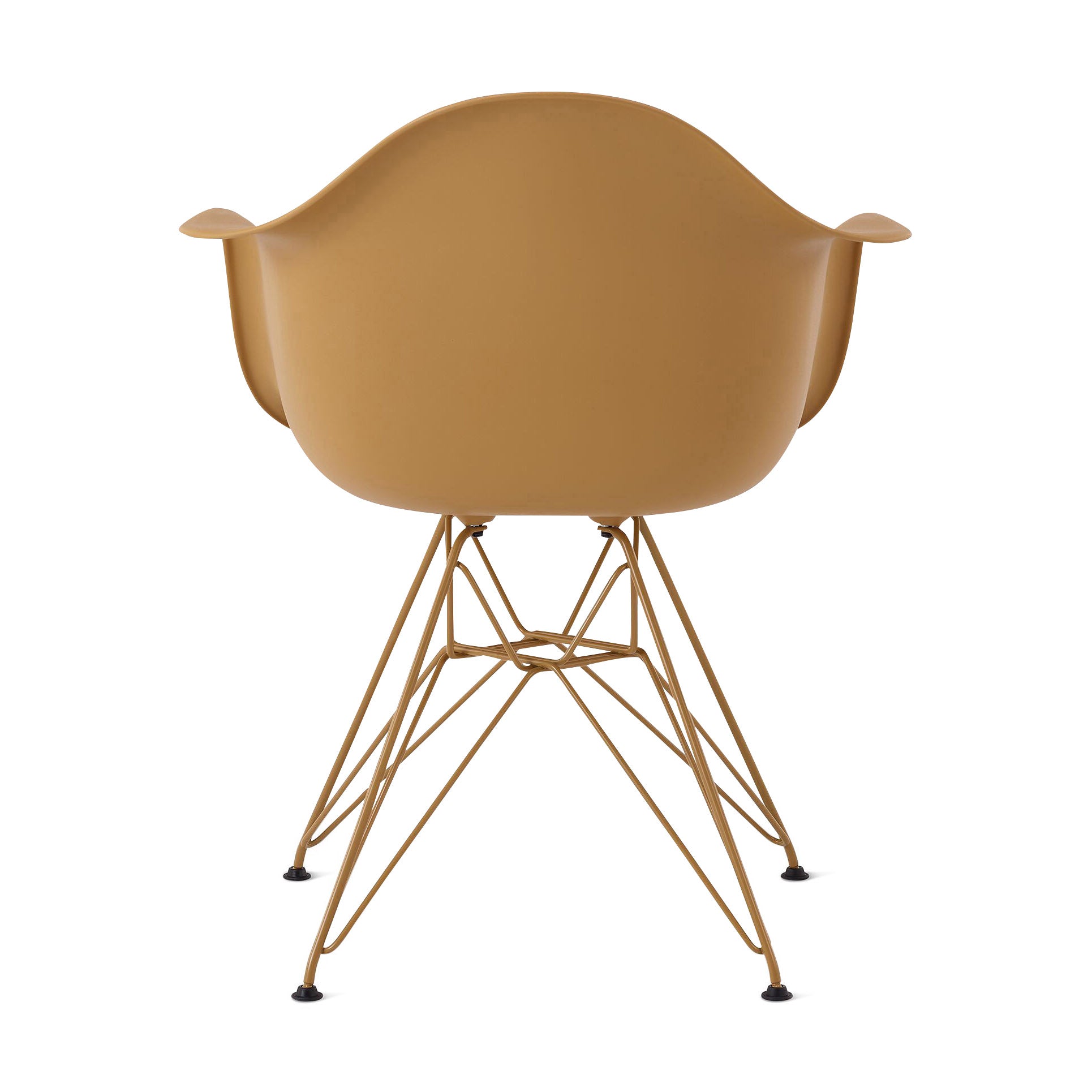 Herman Miller Eames Recycled Plastic Armchair in Toffee
