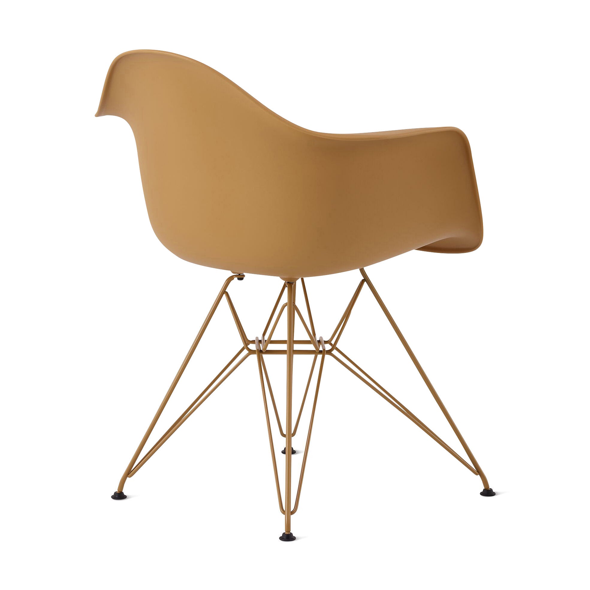 Herman Miller Eames Recycled Plastic Armchair in Toffee