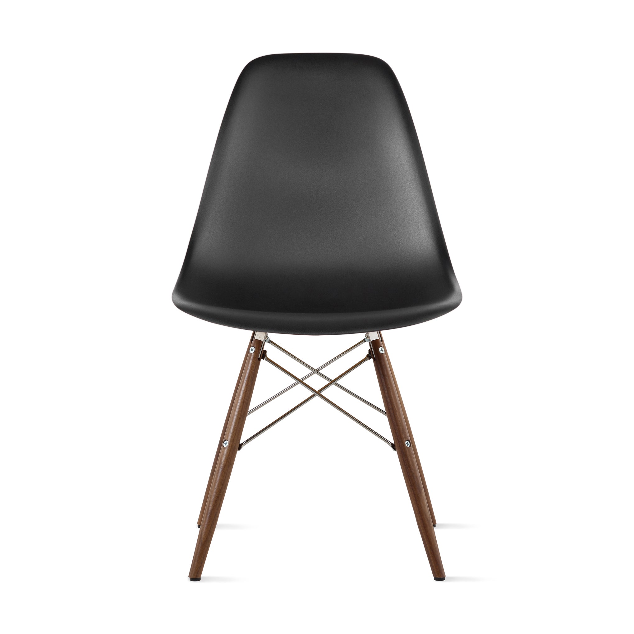 Eames Recycled Plastic Side Chair - Black Shell Design