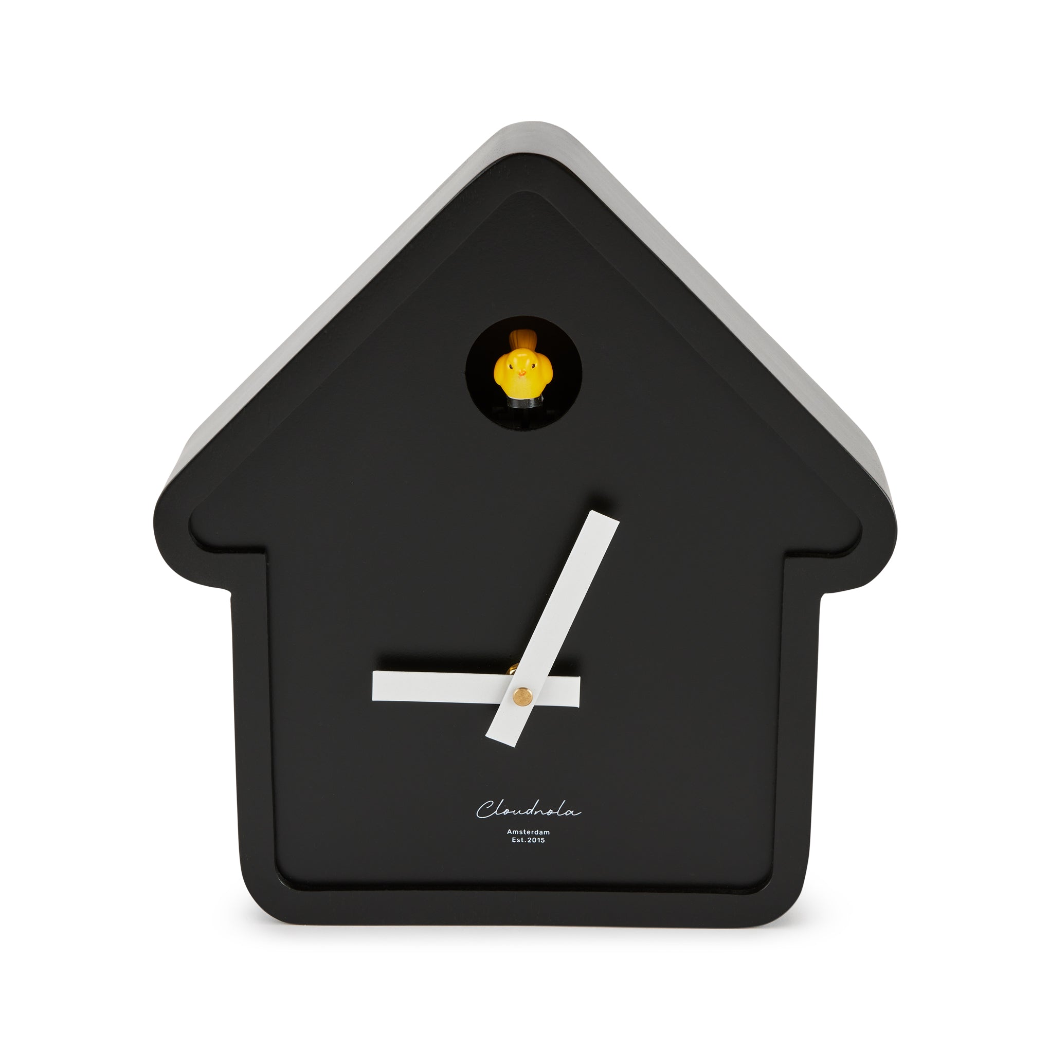 Modern Desktop Cuckoo Clock with Chirping Bird & Quartz Movement