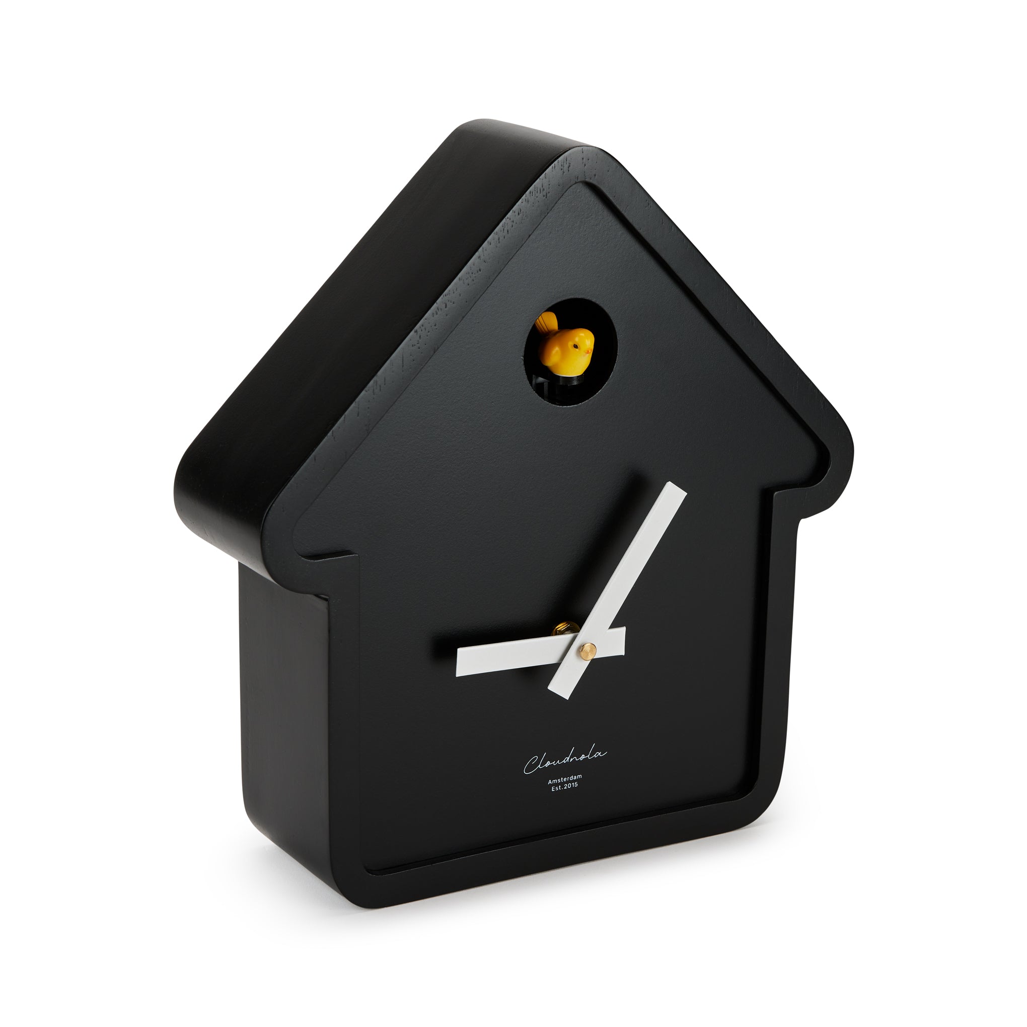 Modern Desktop Cuckoo Clock with Chirping Bird & Quartz Movement
