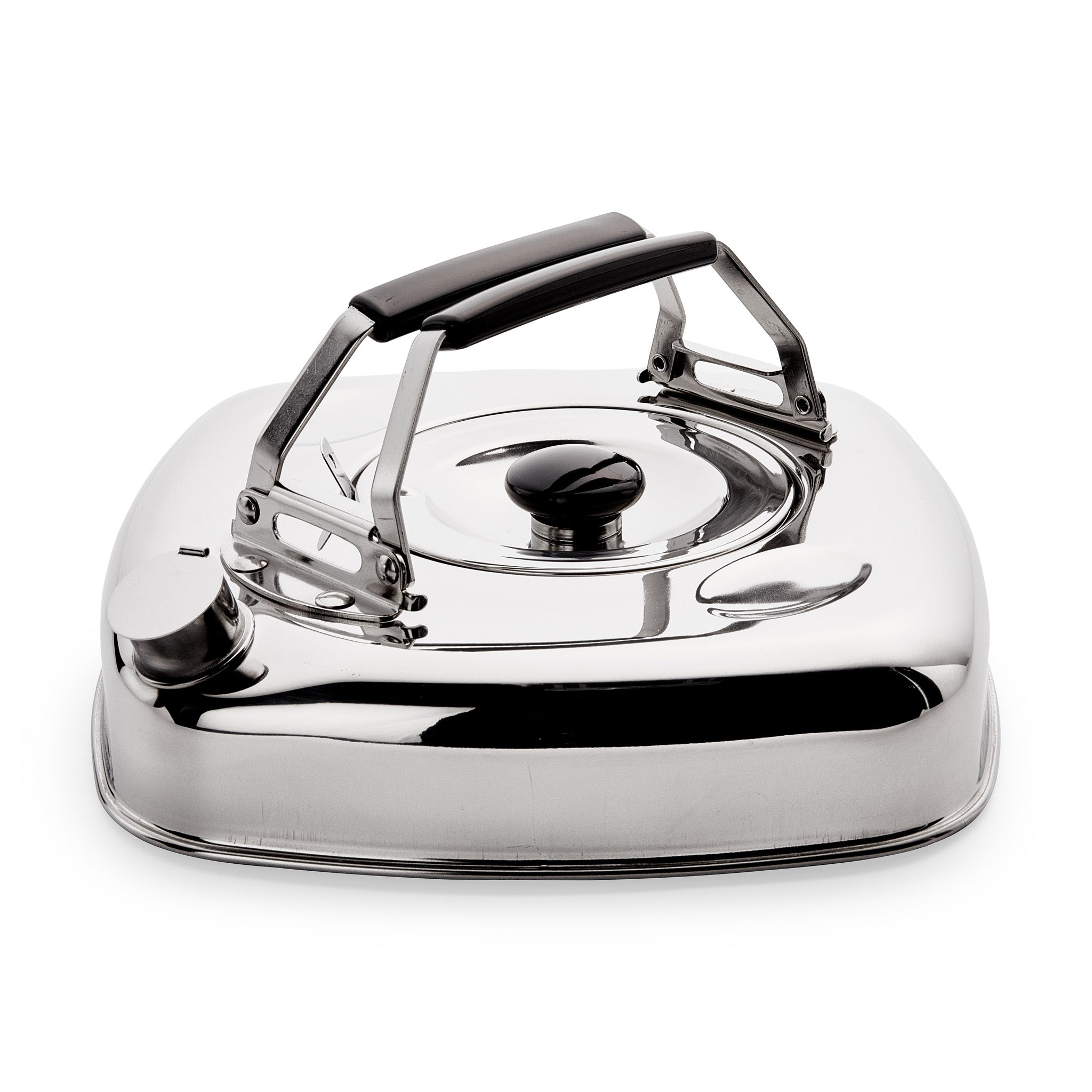 MoMA Stainless Steel Cube Kettle for Fast Boiling & Space Saving