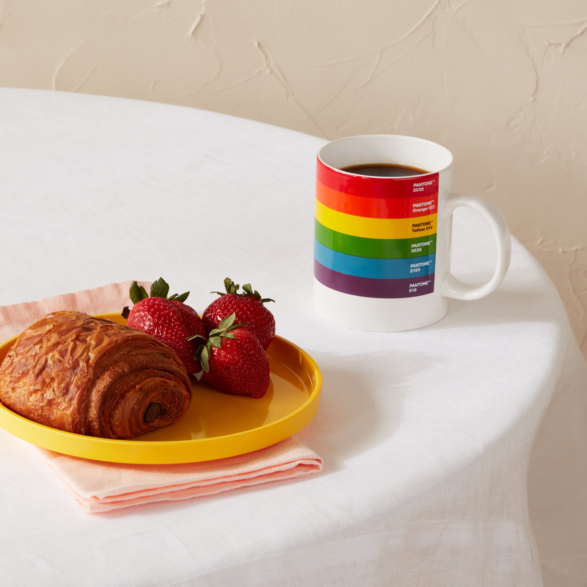 Pantone Pride Rainbow Flag Ceramic Mug - LGBTQ+ 13oz Dishwasher-Safe