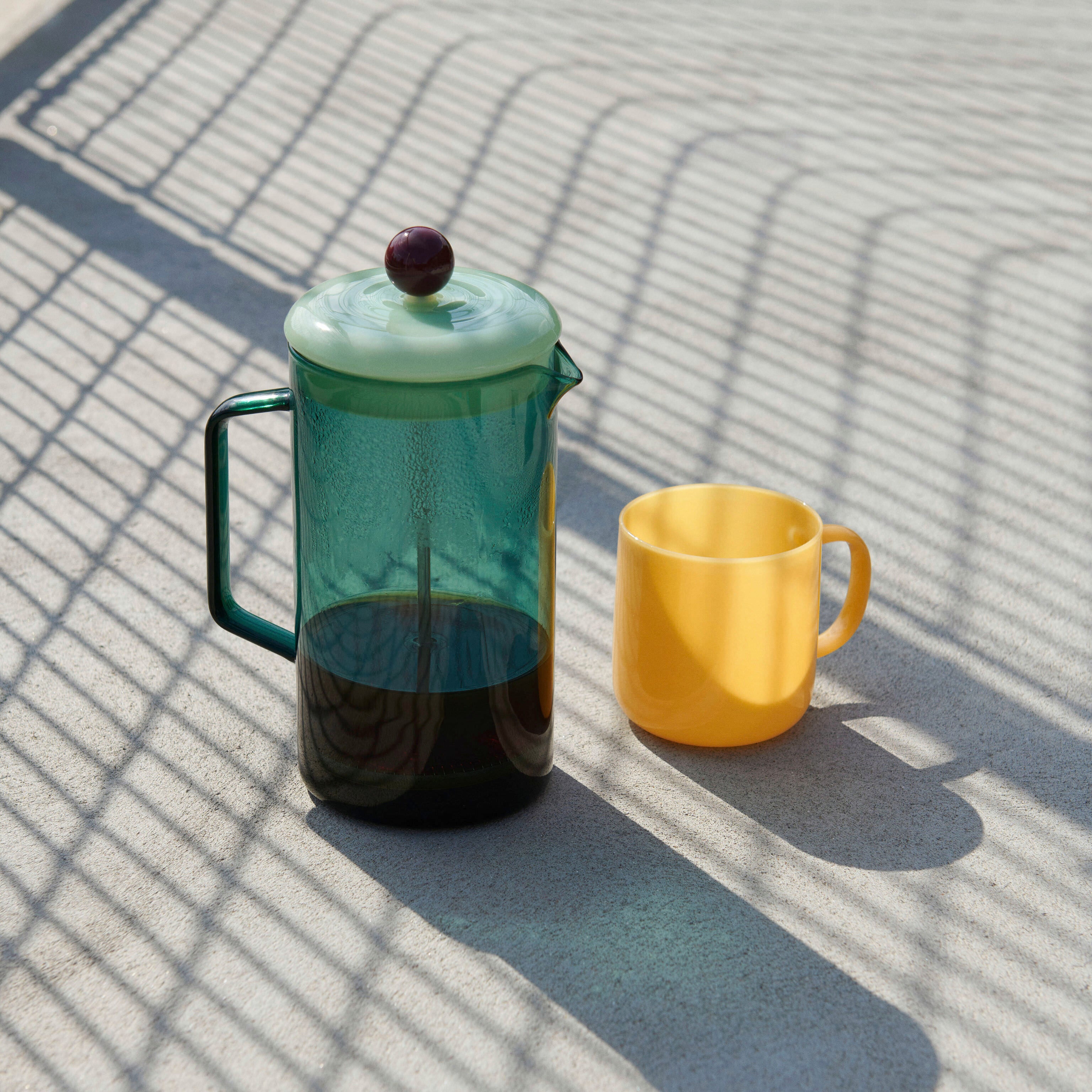 HAY Aqua French Press Coffee Maker – Borosilicate Glass