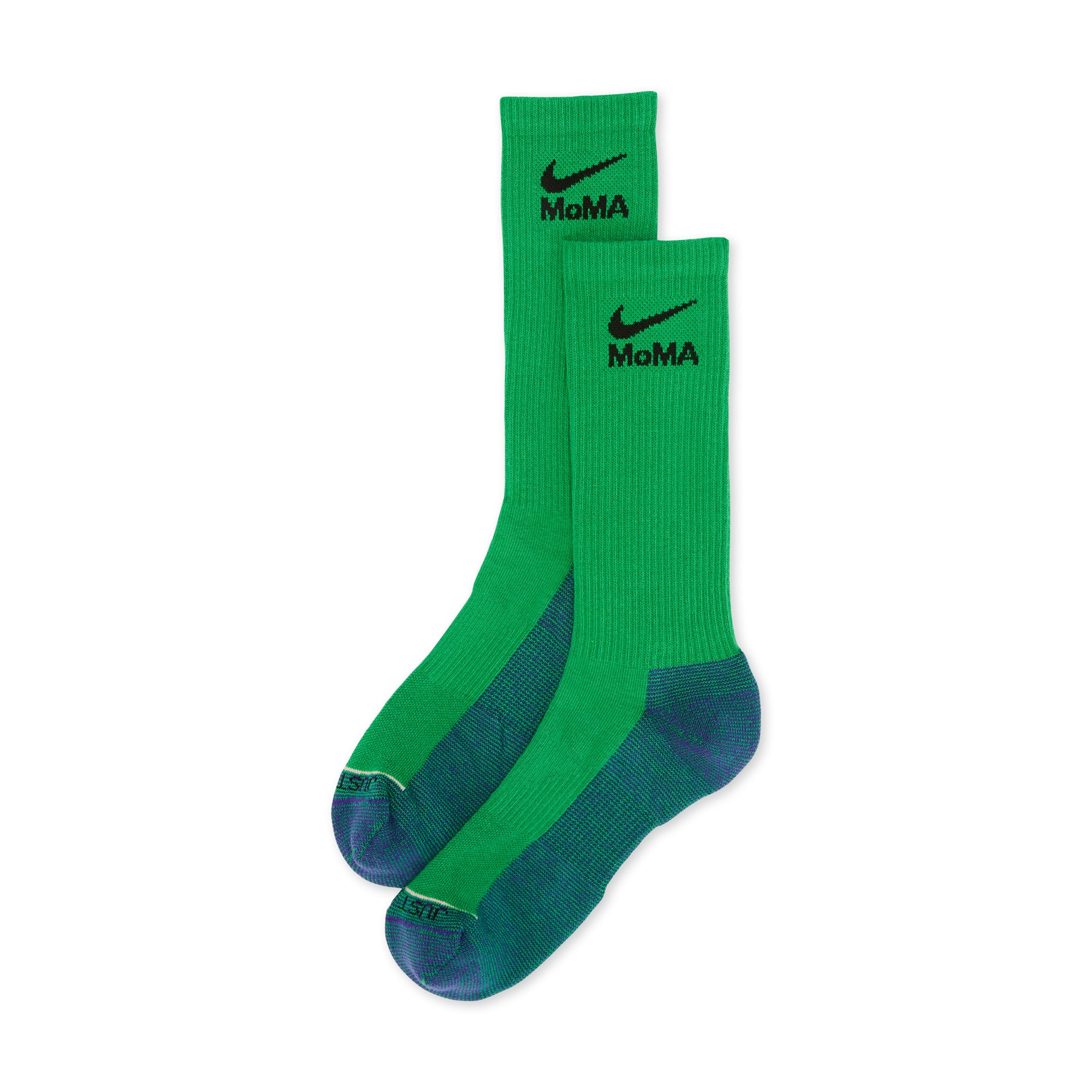 MoMA Nike Lucky Green Cushioned Everyday Socks
