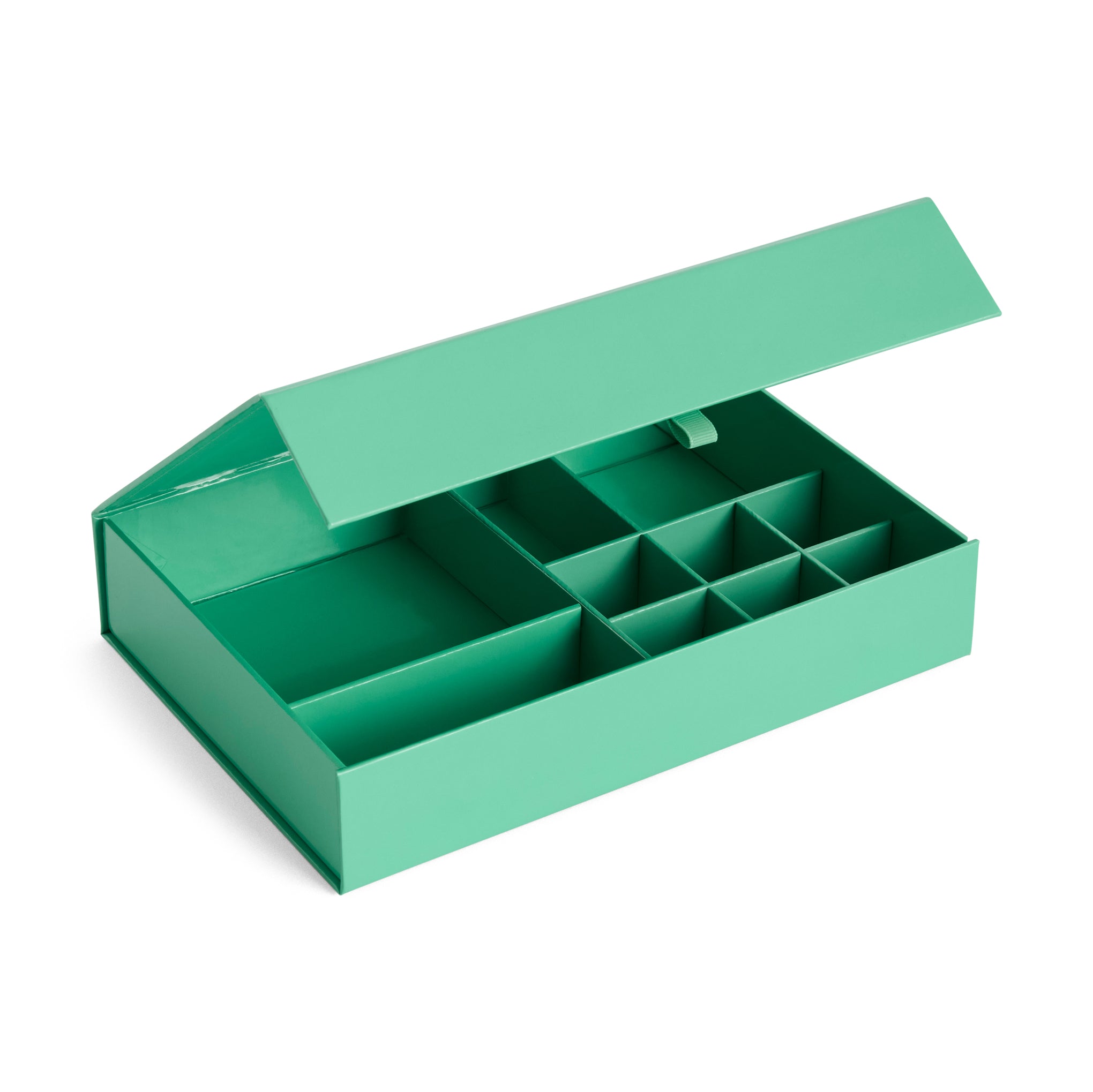 HAY Emerald Green Jewelry Box - Cardboard Storage Organizer