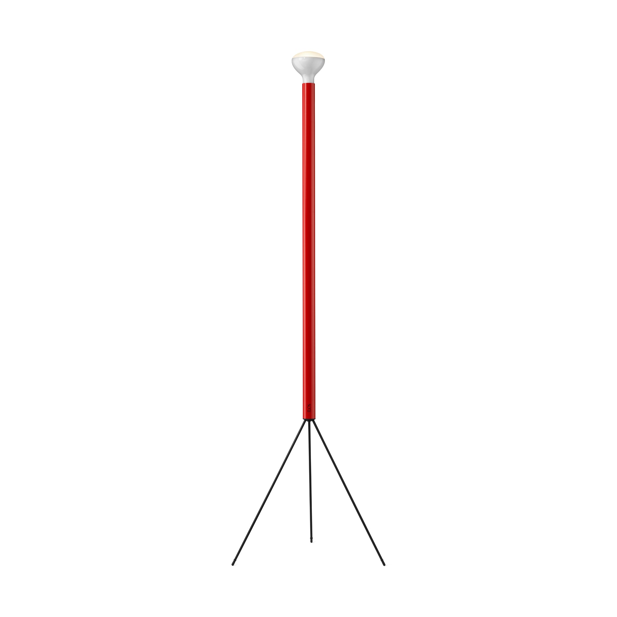 Flos Luminator LED Floor Lamp in Red - Modern Italian Design