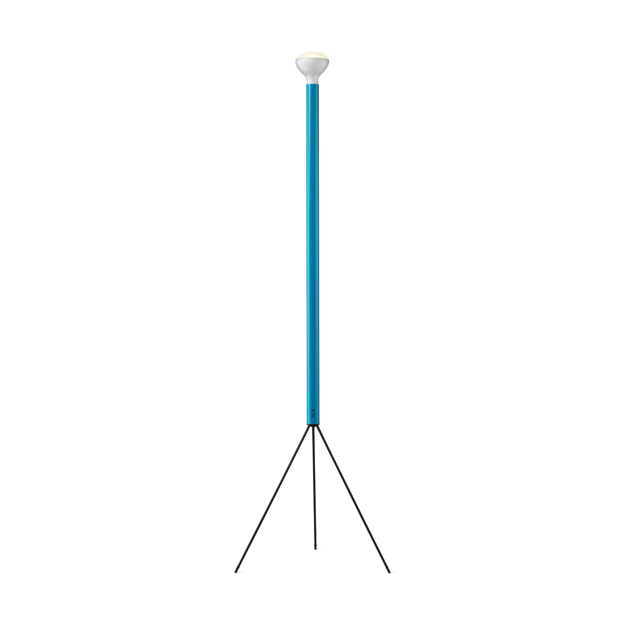 Flos Luminator LED Floor Lamp in Light Blue | Modern Design