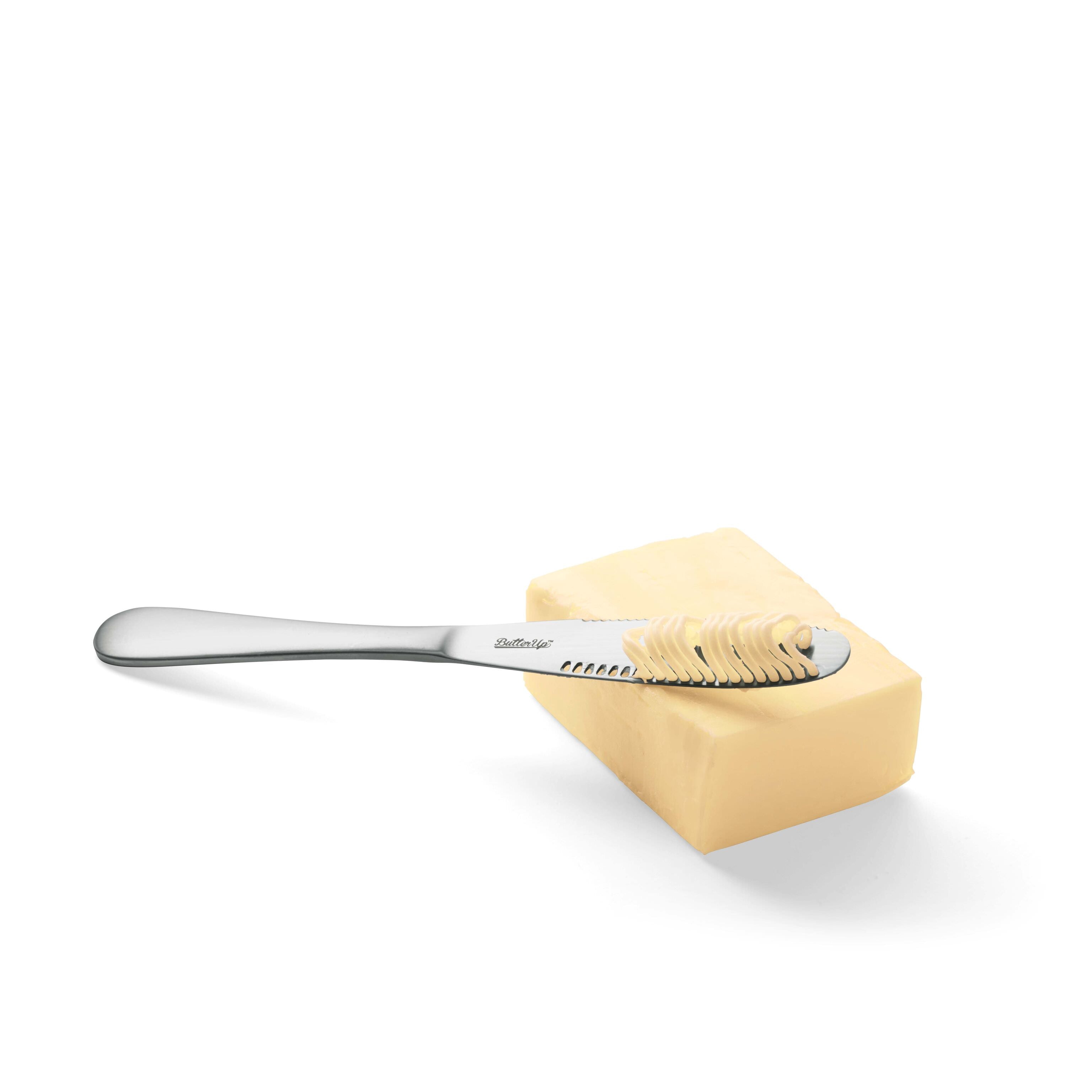 ButterUp Butter Knife with Built-in Grater for Easy Spreading