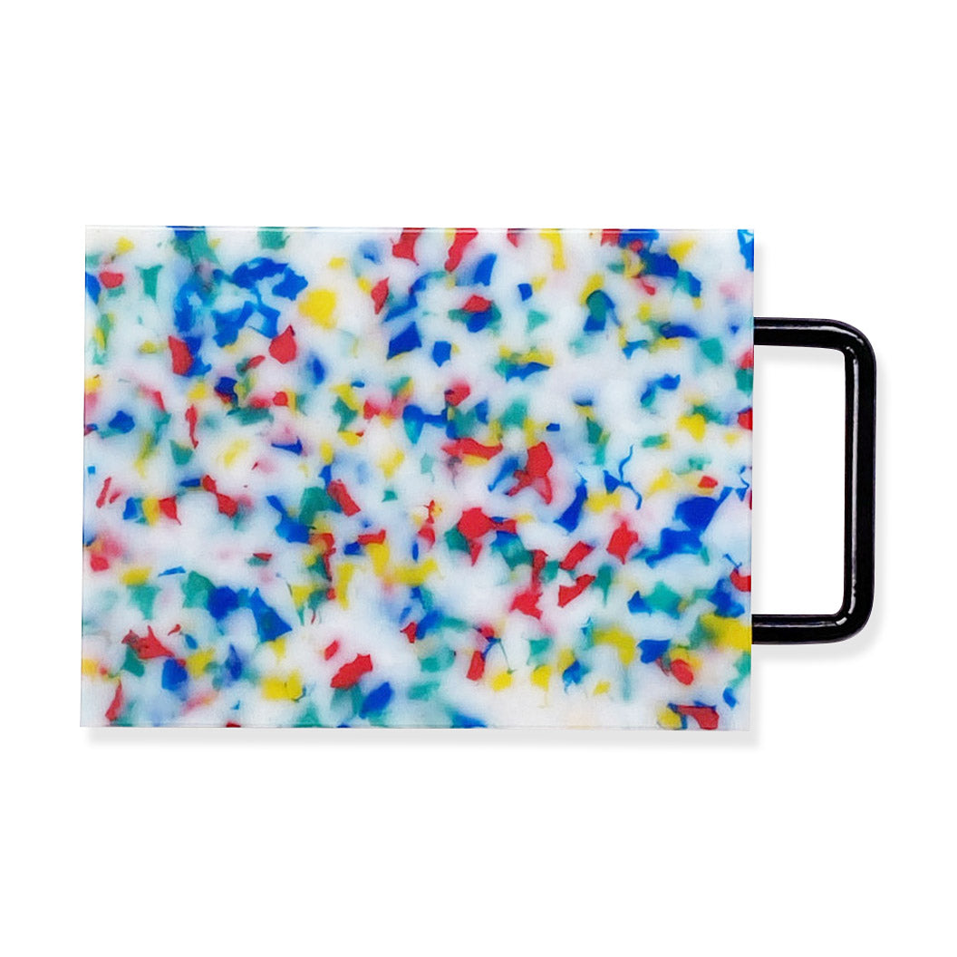 Fredericks & Mae Confetti Plastic Cutting Board for Cheese & Charcuterie