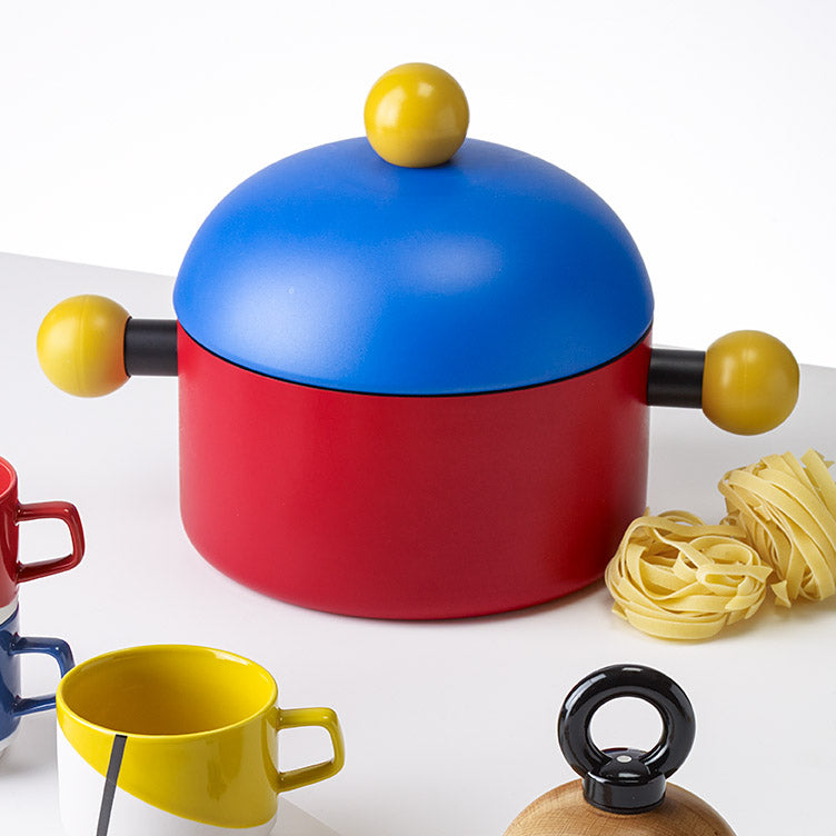 Bubbleware Memphis Design Non-Stick Casserole Pot