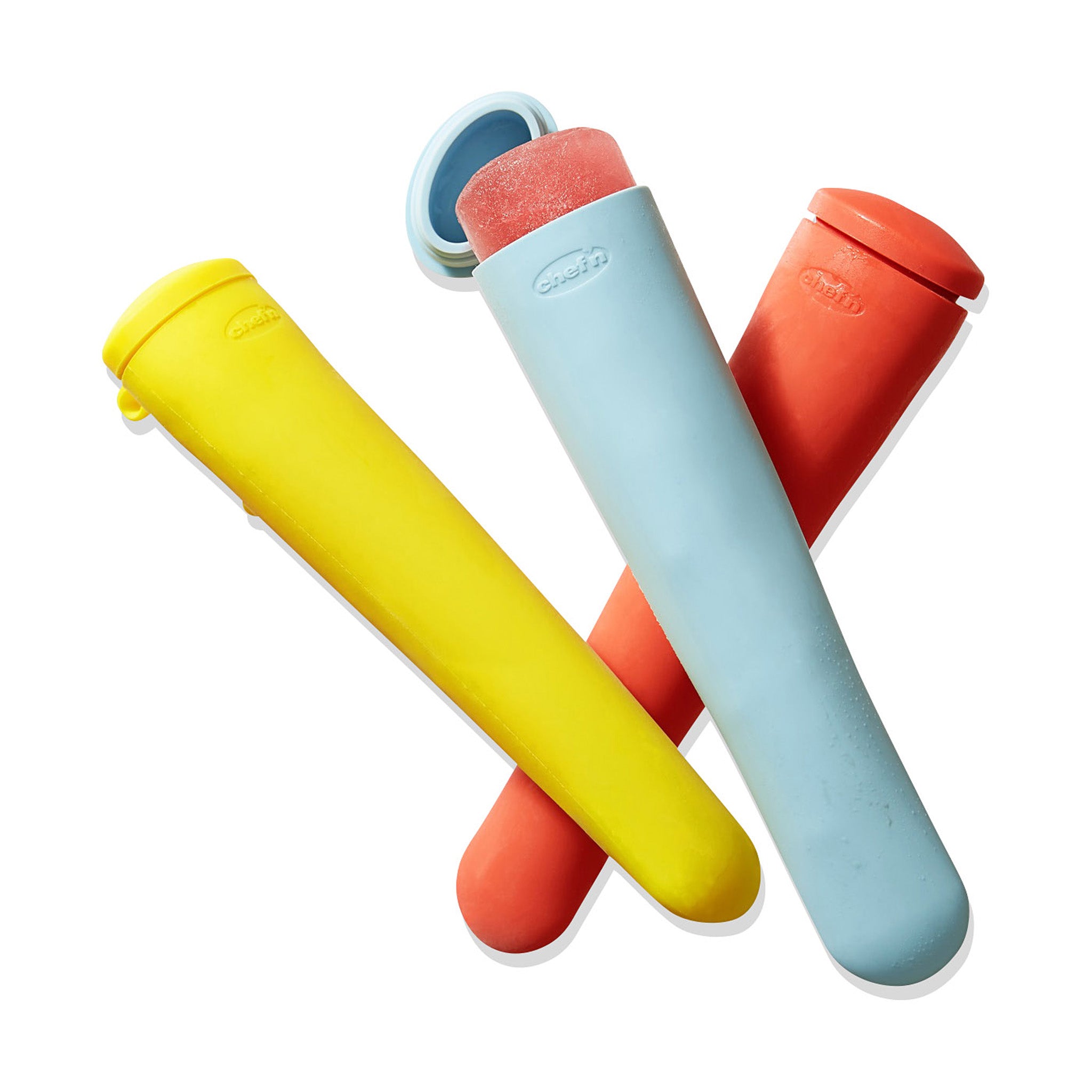 Silicone Ice Pop Makers - Set of 6 for Homemade Frozen Treats