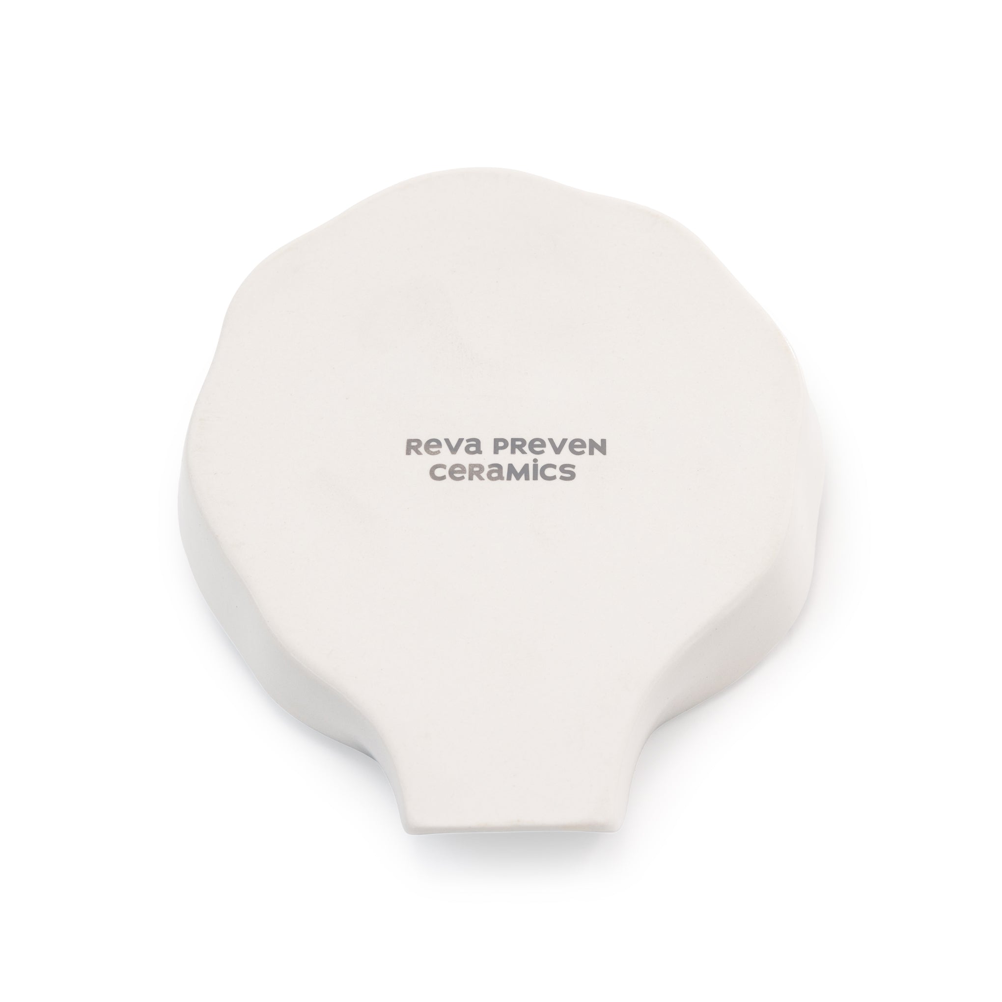 Sunny Side Up Egg Ceramic Spoon Rest for Kitchen Counter