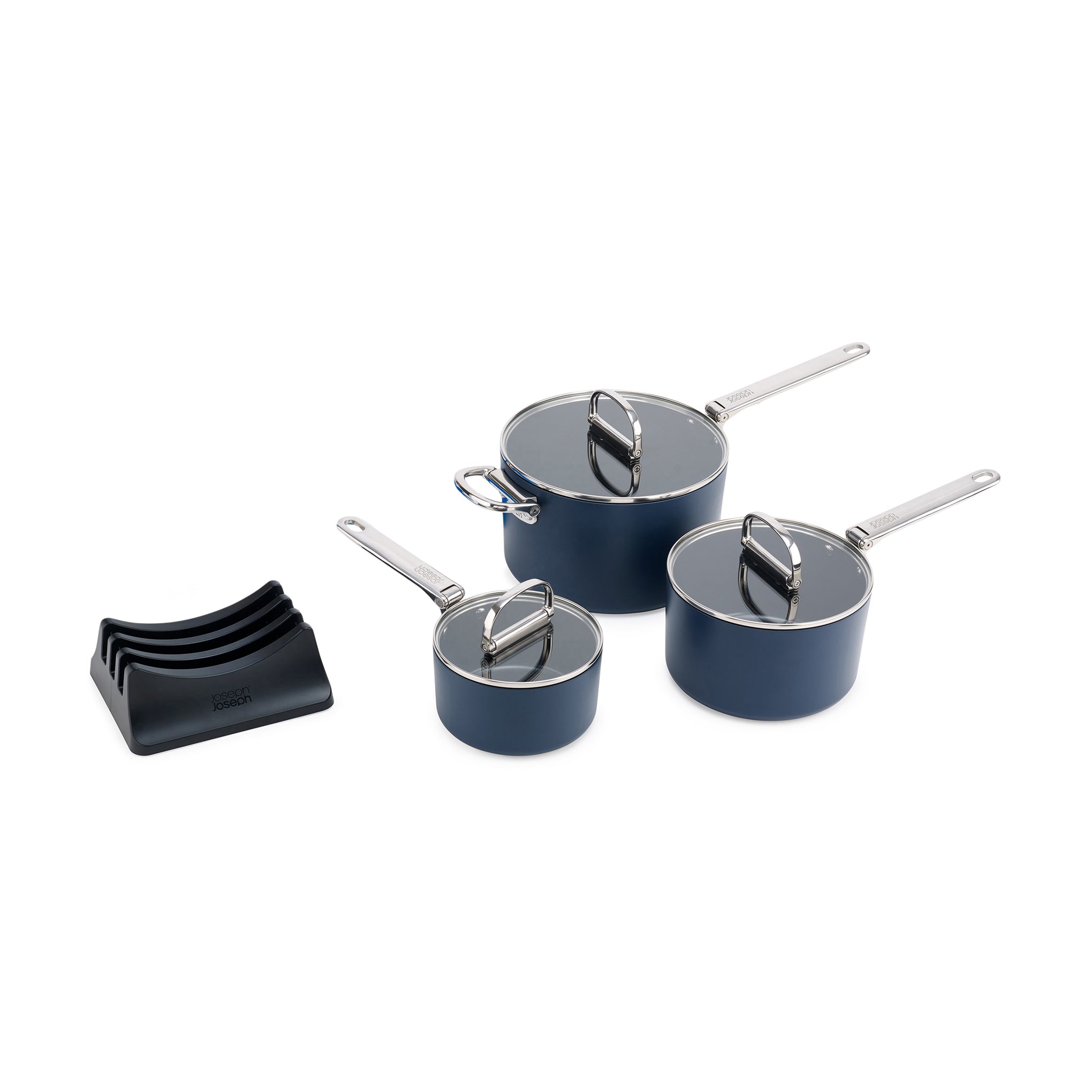 Space-Saving 6-Piece Non-Toxic Ceramic Cookware Set