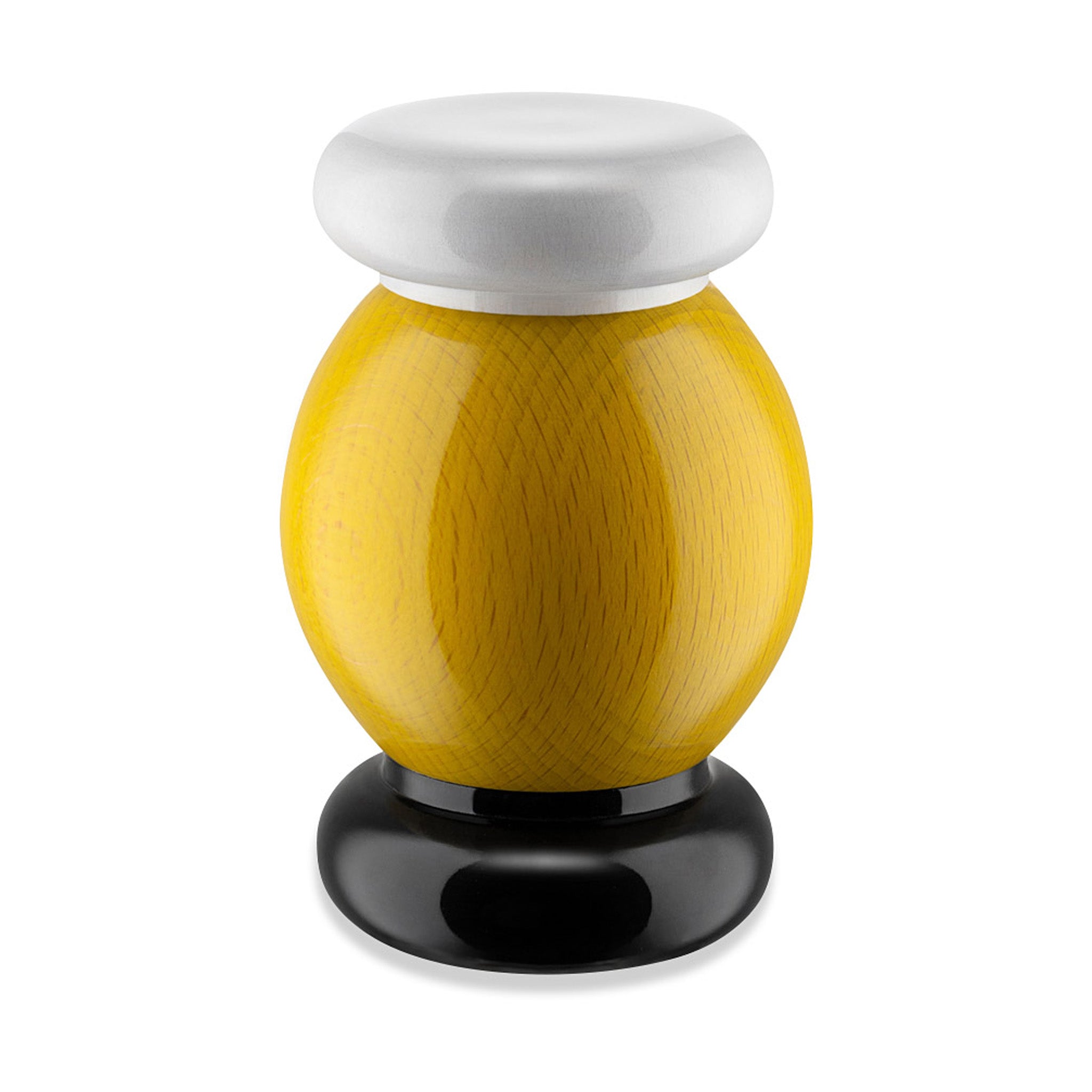 Ettore Sottsass Alessi White Salt & Pepper Grinder - Eco-Friendly Wood