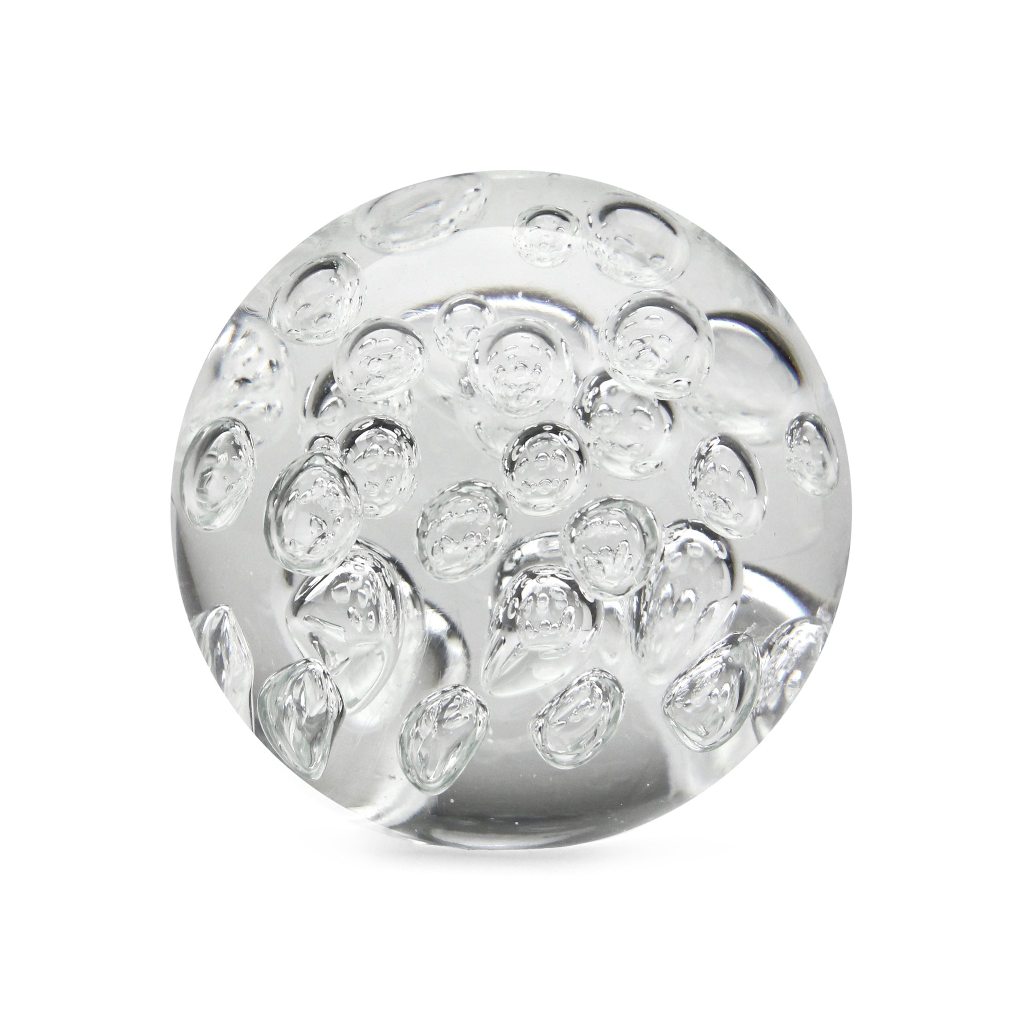 Handmade Bubble Glass Paperweight - MoMA Desk Art Sphere