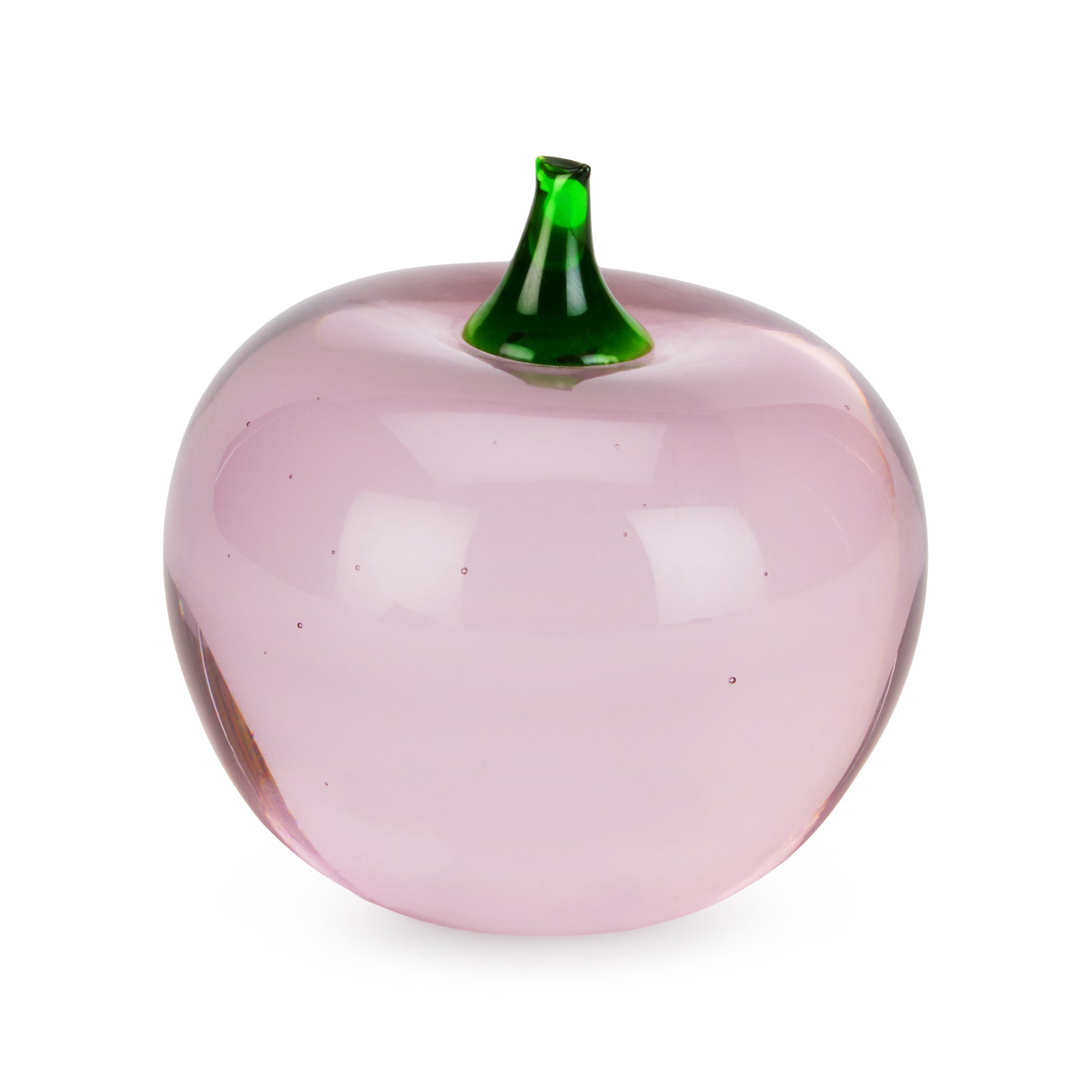 Handcrafted Glass Apple Paperweight - MoMA Decorative Objet