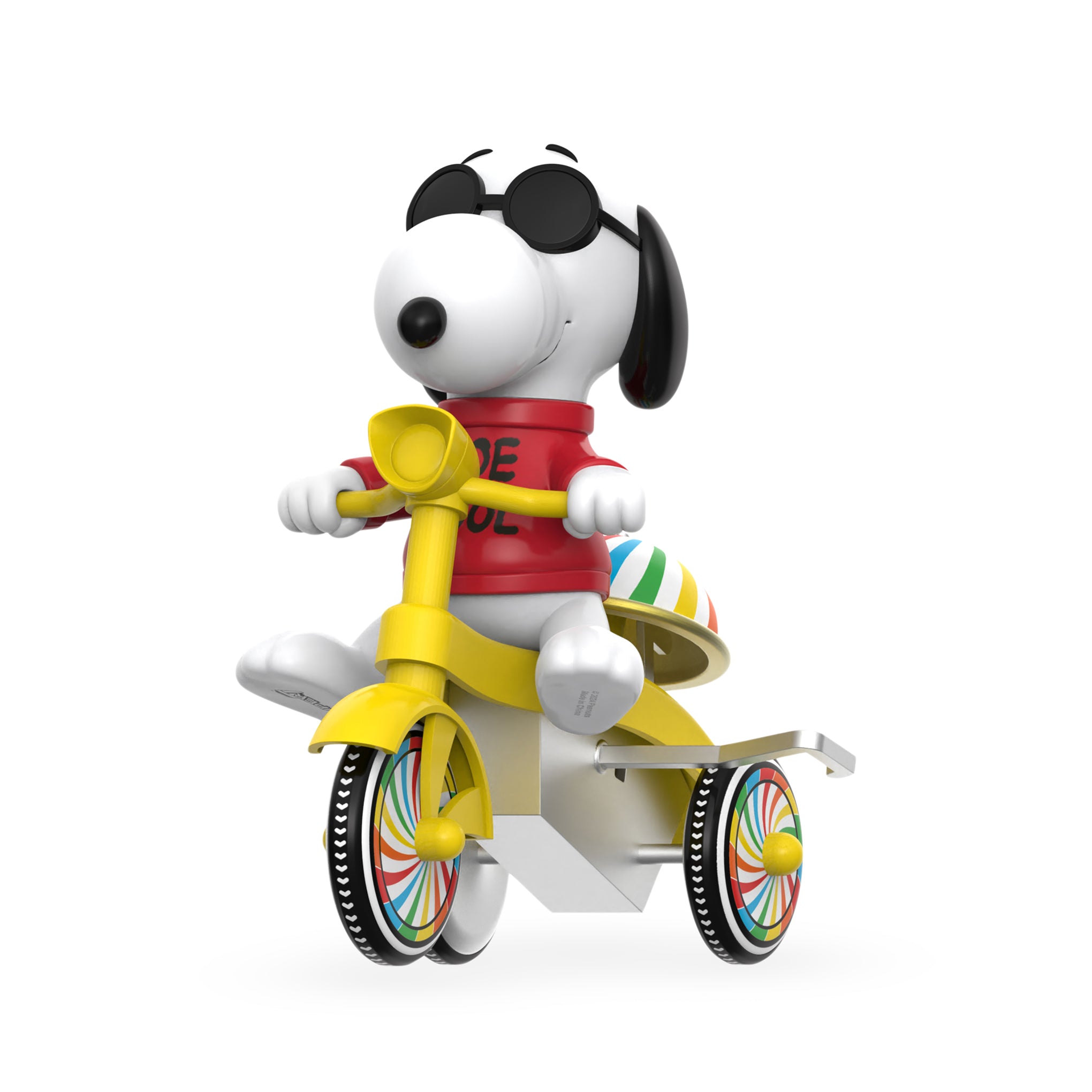 Super7 Joe Cool Snoopy Wind-Up Toy Figure - Peanuts Collectible