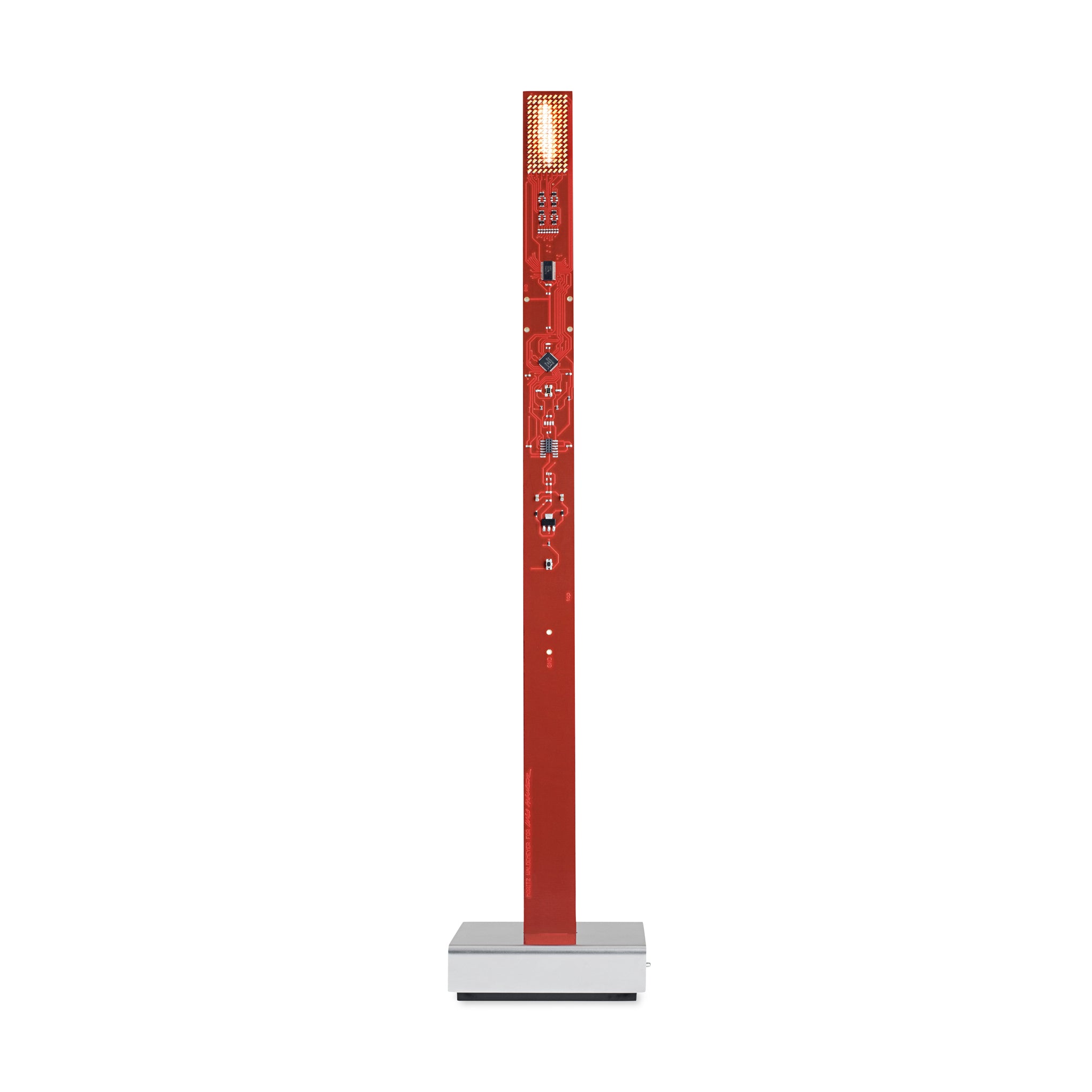 My New Flame LED Flickering Lamp - Portable Red Light with USB